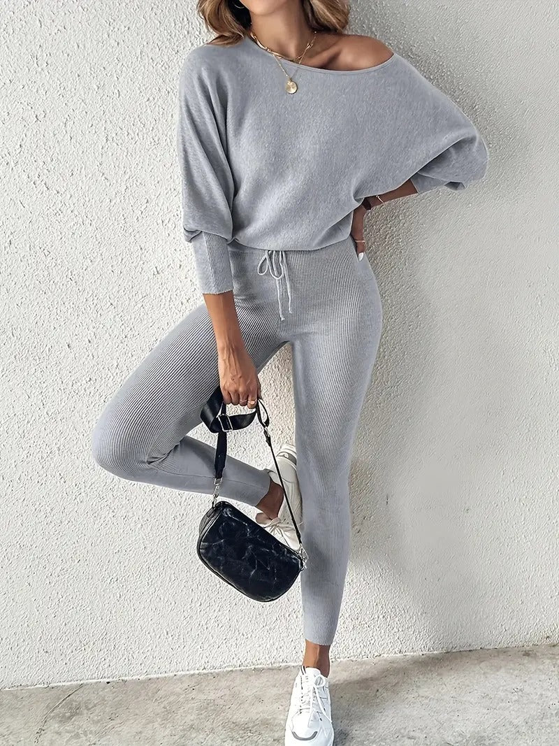 WW | Gerippte Strickset