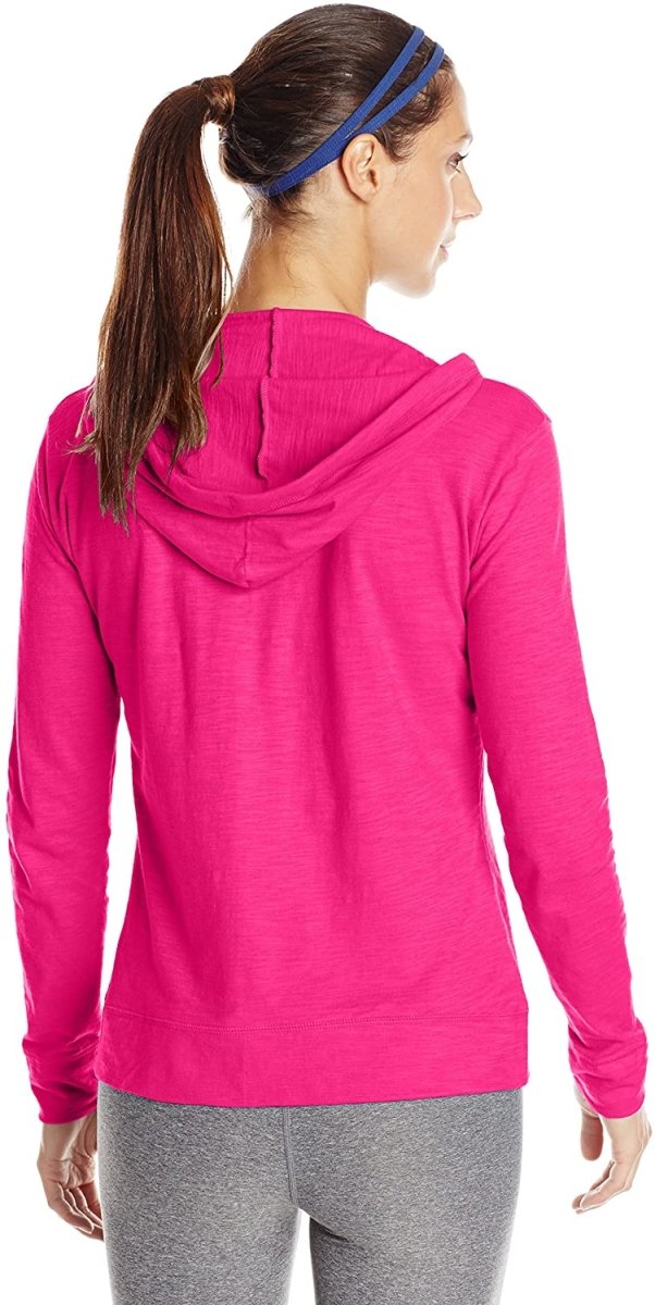 WW | Damen Jersey Vollzip Kapuzenpulli Activewear