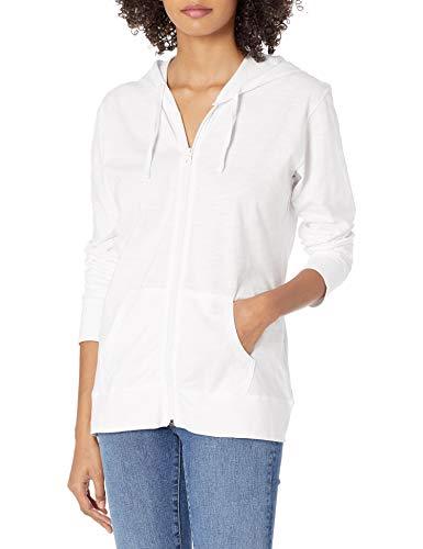 WW | Damen Jersey Vollzip Kapuzenpulli Activewear