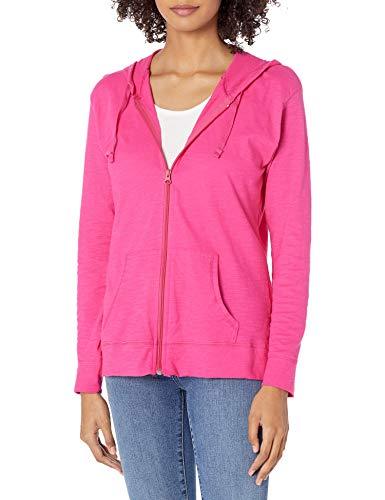 WW | Damen Jersey Vollzip Kapuzenpulli Activewear