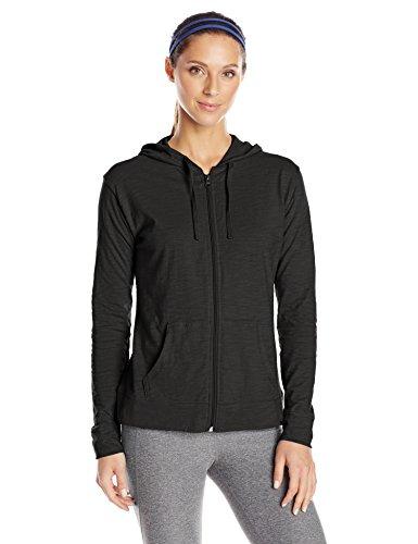WW | Damen Jersey Vollzip Kapuzenpulli Activewear