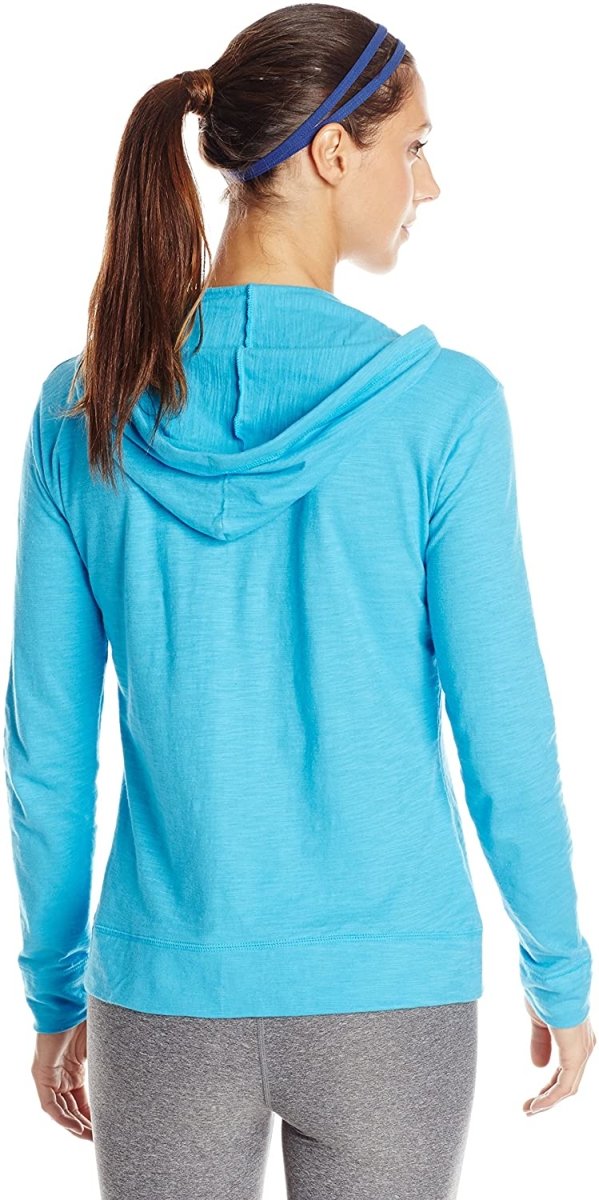 WW | Damen Jersey Vollzip Kapuzenpulli Activewear