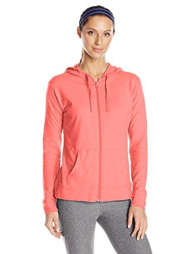 WW | Damen Jersey Vollzip Kapuzenpulli Activewear
