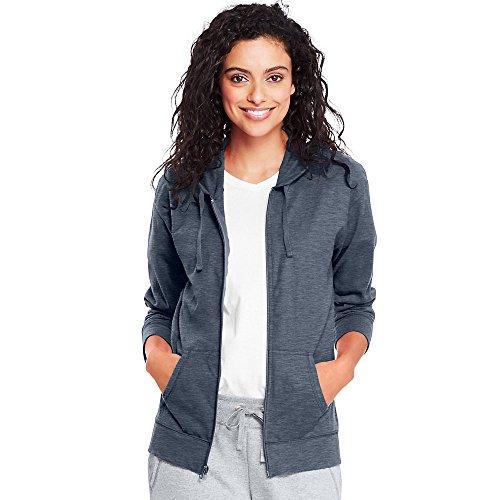 WW | Damen Jersey Vollzip Kapuzenpulli Activewear