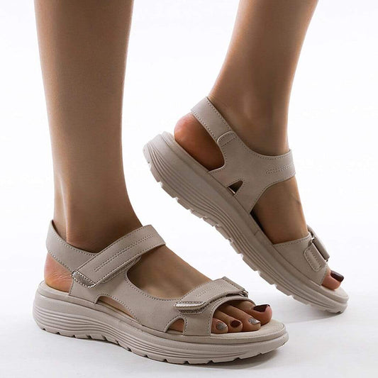 WW | Verstellbare Sommer Sandalen Mit Doppelriemen Für Damen