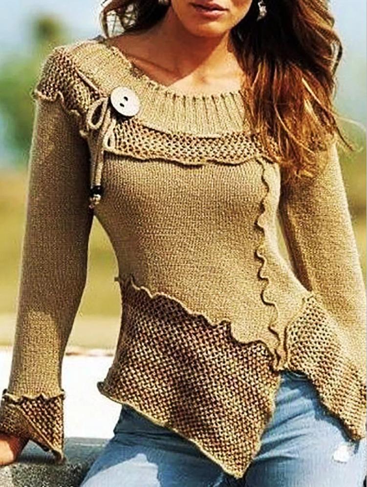 WW | Elegantes Pullover Mit Bequemer Passform Für Damen