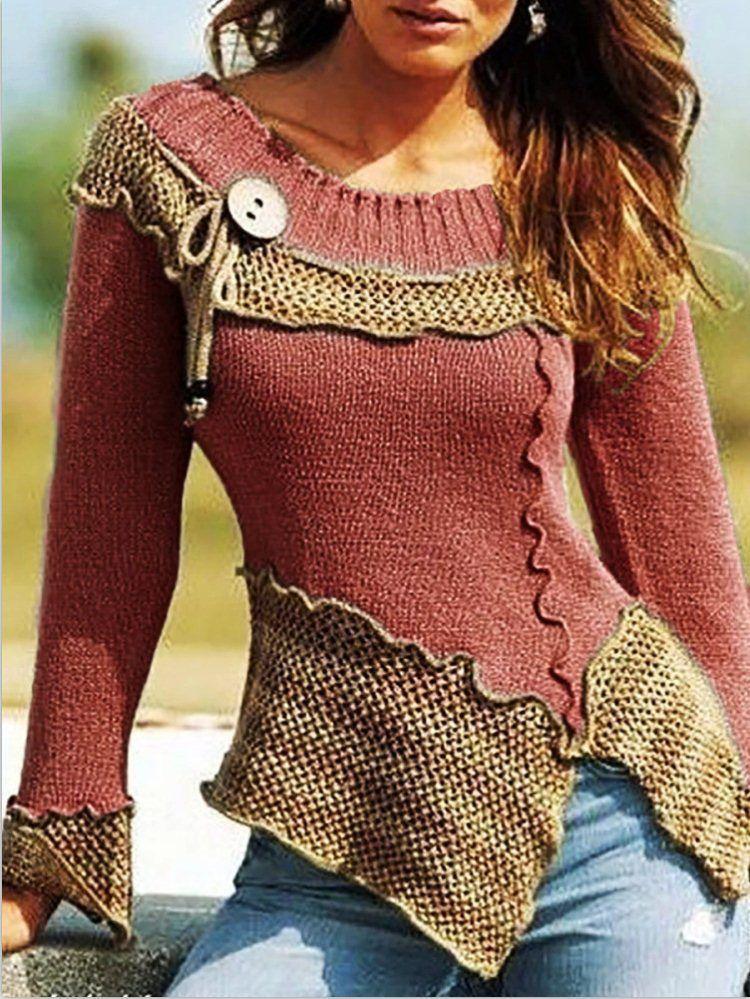 WW | Elegantes Pullover Mit Bequemer Passform Für Damen