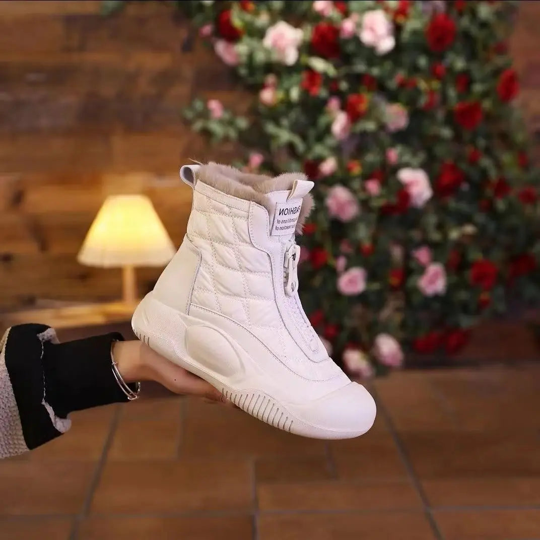 WW | Wasserdichte Retro-Schneestiefel