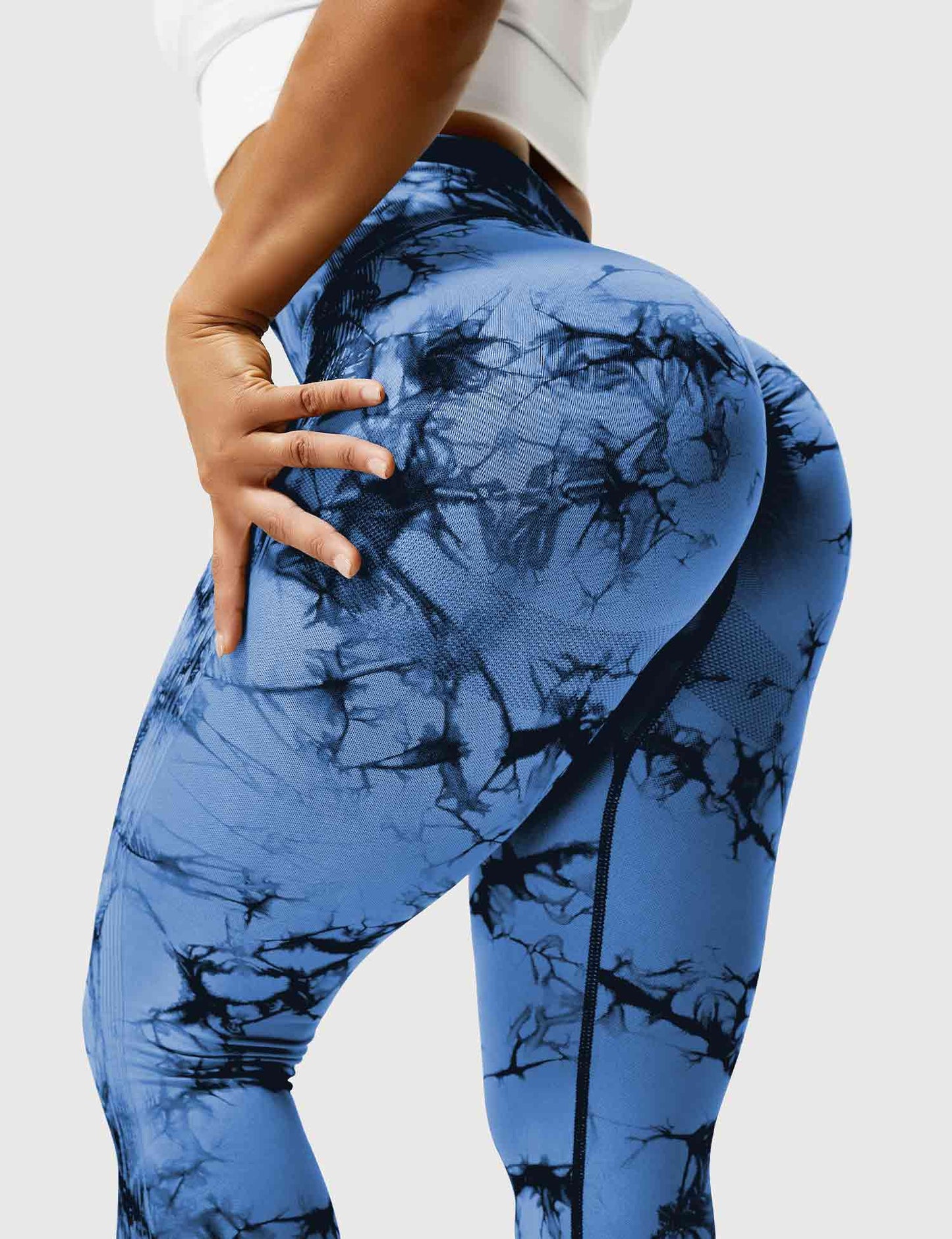 WW | Women's Sports Leggings with High Waist - Opaque, Figure-Shaping & Comfortable