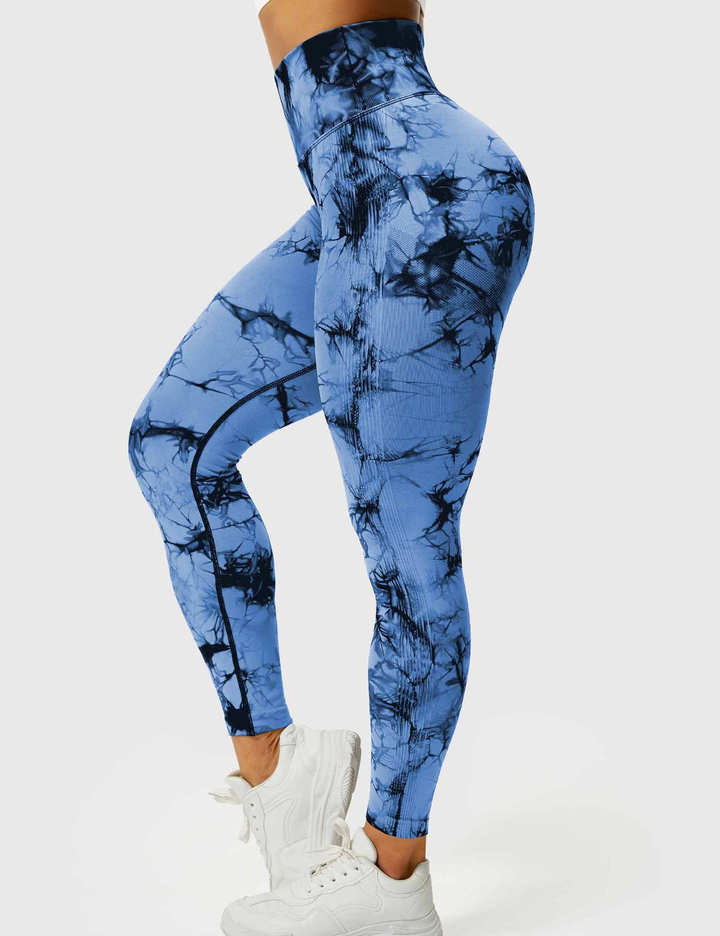 WW | Women's Sports Leggings with High Waist - Opaque, Figure-Shaping & Comfortable