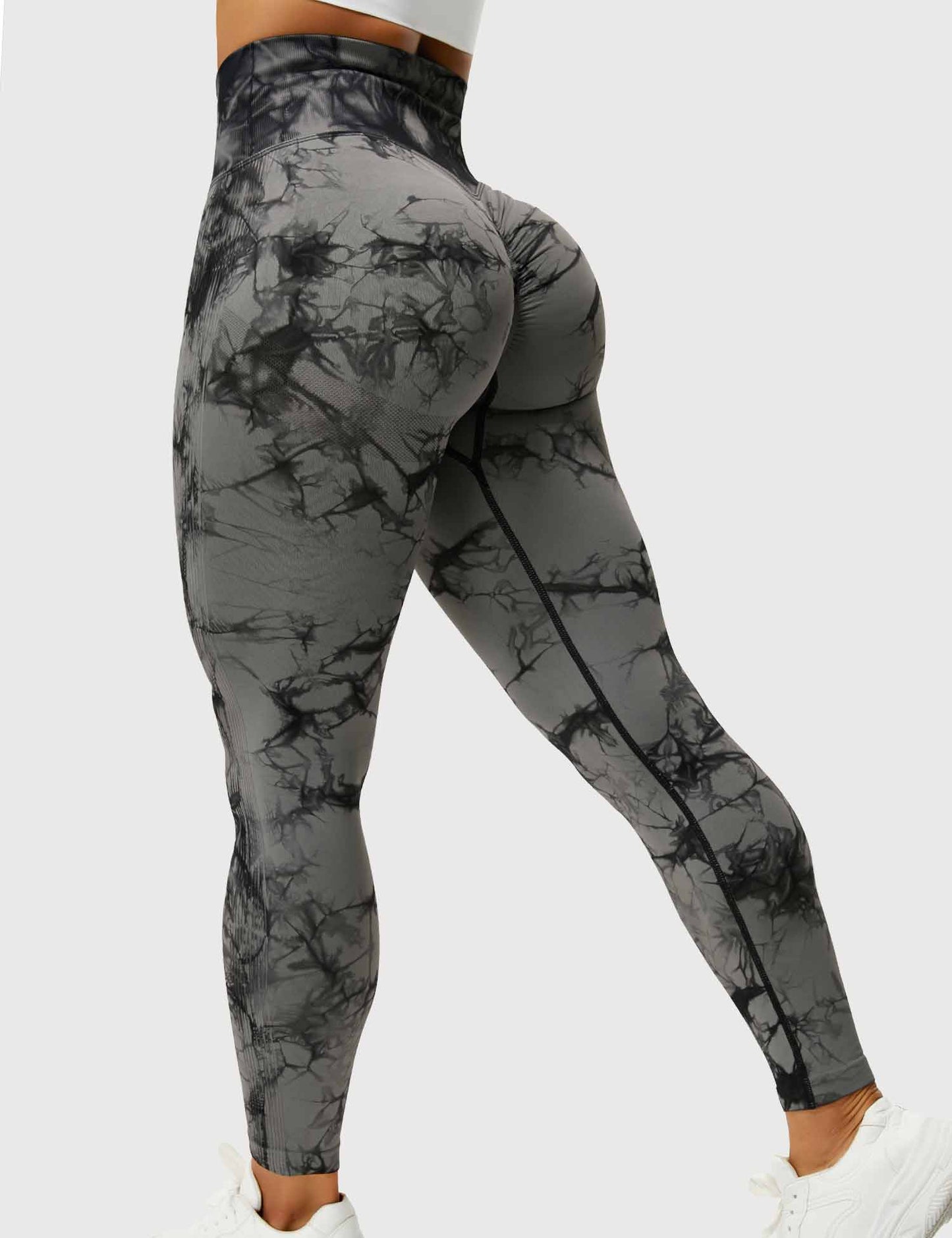 WW | Women's Sports Leggings with High Waist - Opaque, Figure-Shaping & Comfortable