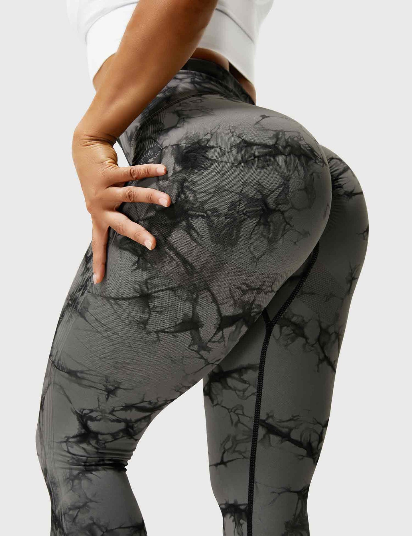 WW | Women's Sports Leggings with High Waist - Opaque, Figure-Shaping & Comfortable