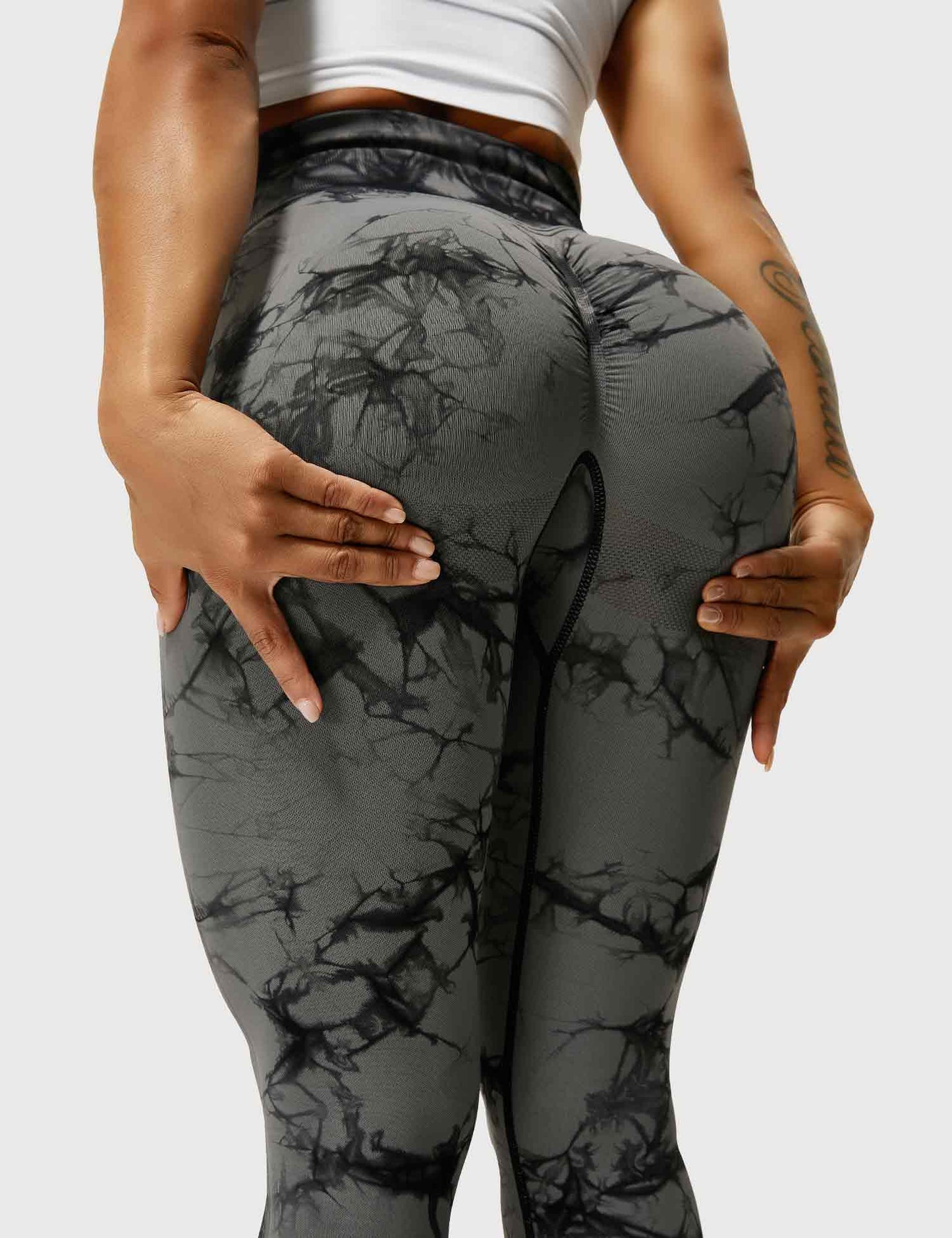 WW | Women's Sports Leggings with High Waist - Opaque, Figure-Shaping & Comfortable