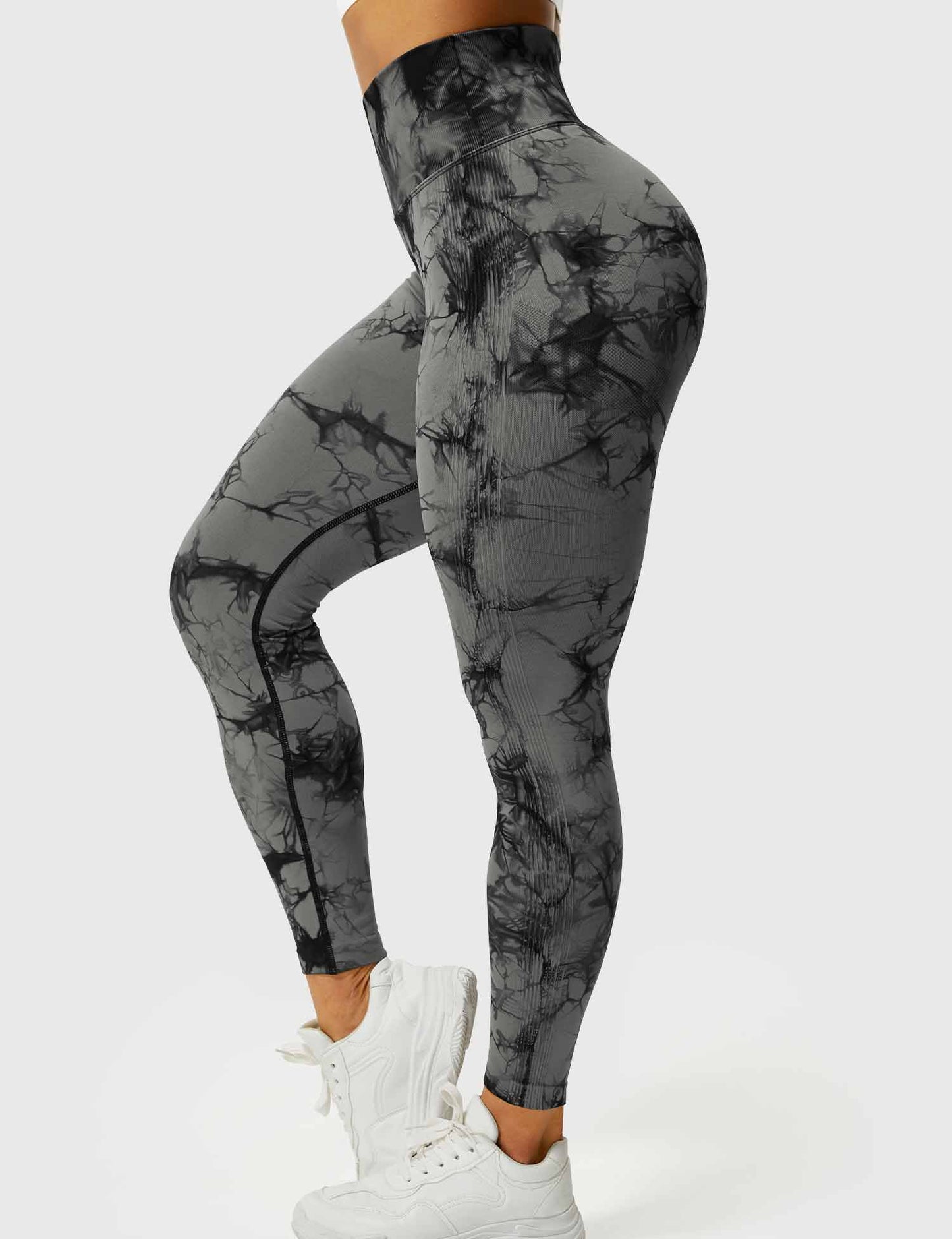 WW | Women's Sports Leggings with High Waist - Opaque, Figure-Shaping & Comfortable