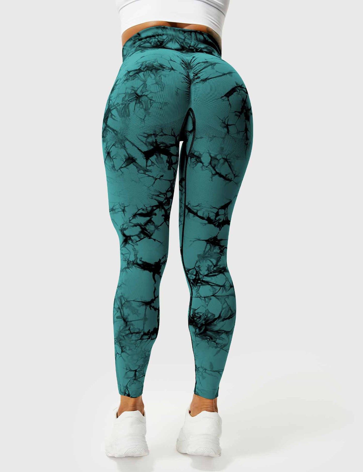 WW | Women's Sports Leggings with High Waist - Opaque, Figure-Shaping & Comfortable