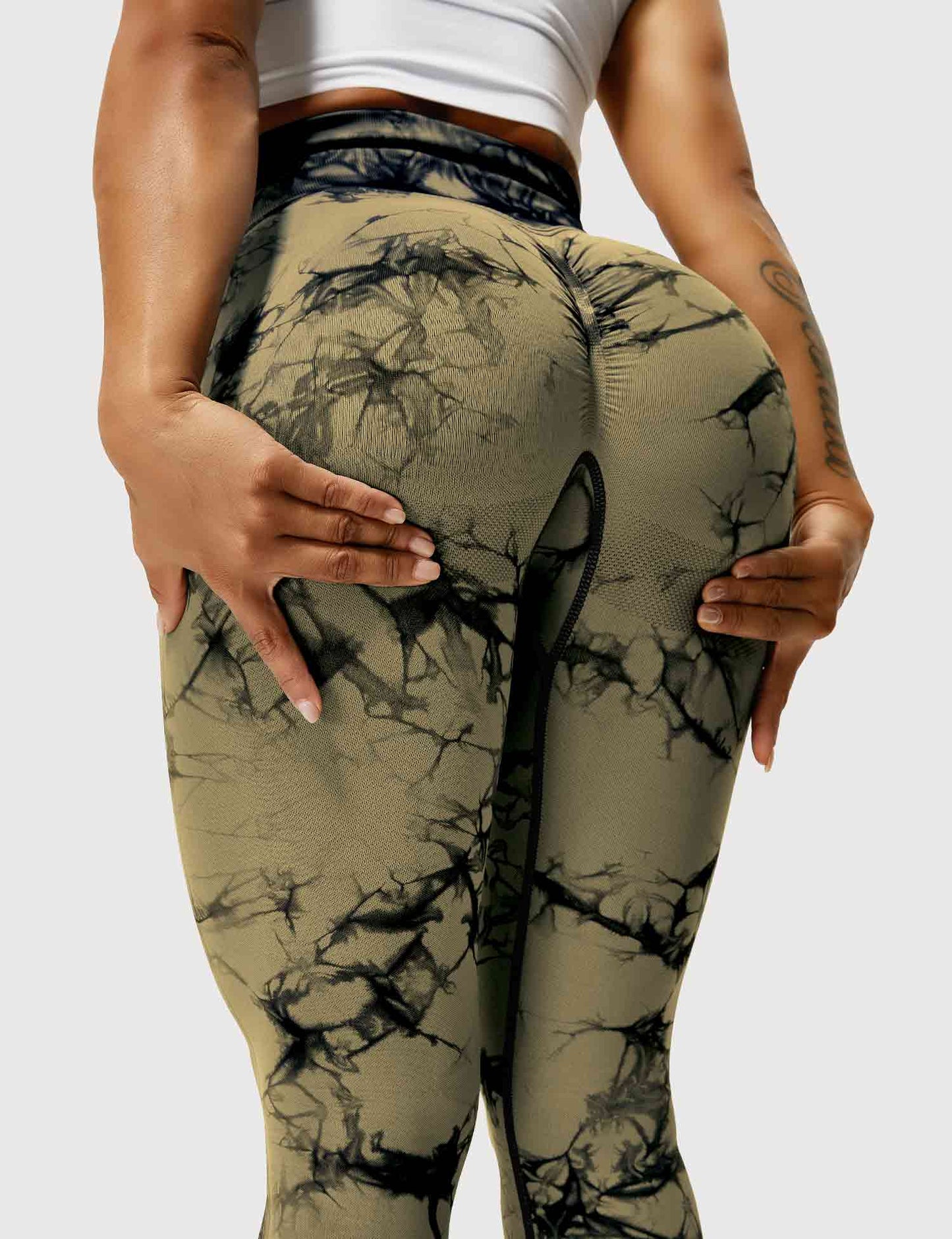 WW | Women's Sports Leggings with High Waist - Opaque, Figure-Shaping & Comfortable