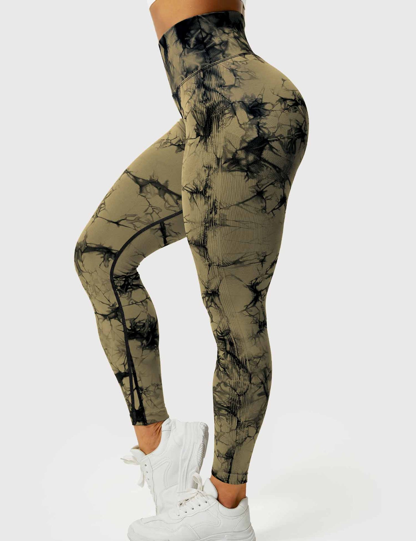 WW | Women's Sports Leggings with High Waist - Opaque, Figure-Shaping & Comfortable