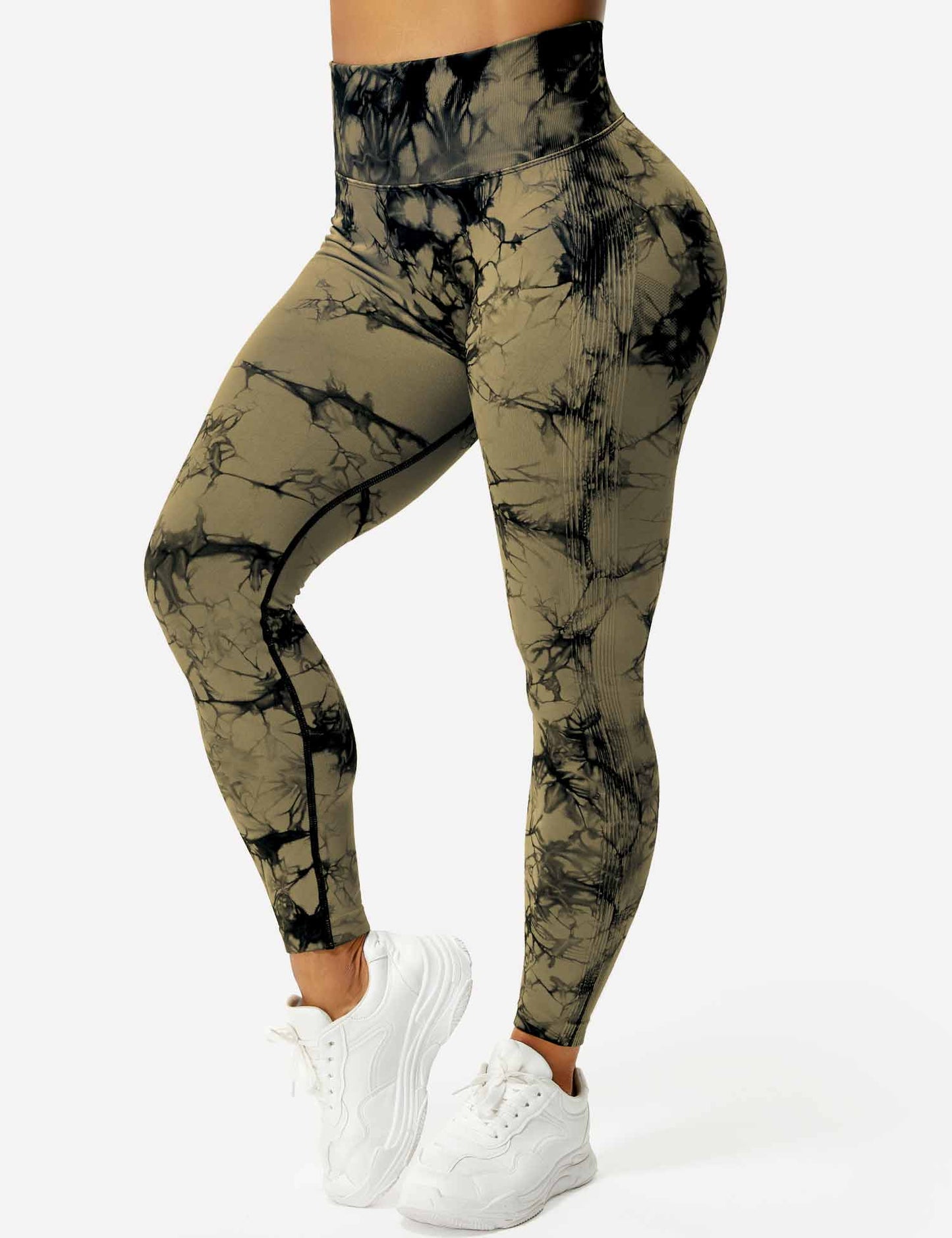 WW | Women's Sports Leggings with High Waist - Opaque, Figure-Shaping & Comfortable