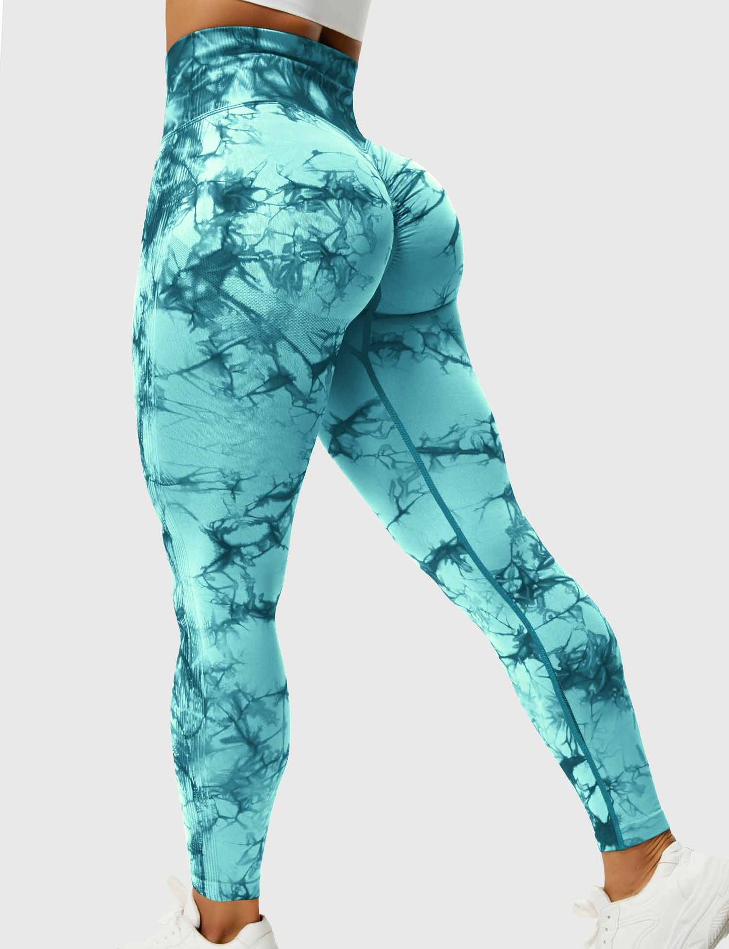 WW | Women's Sports Leggings with High Waist - Opaque, Figure-Shaping & Comfortable
