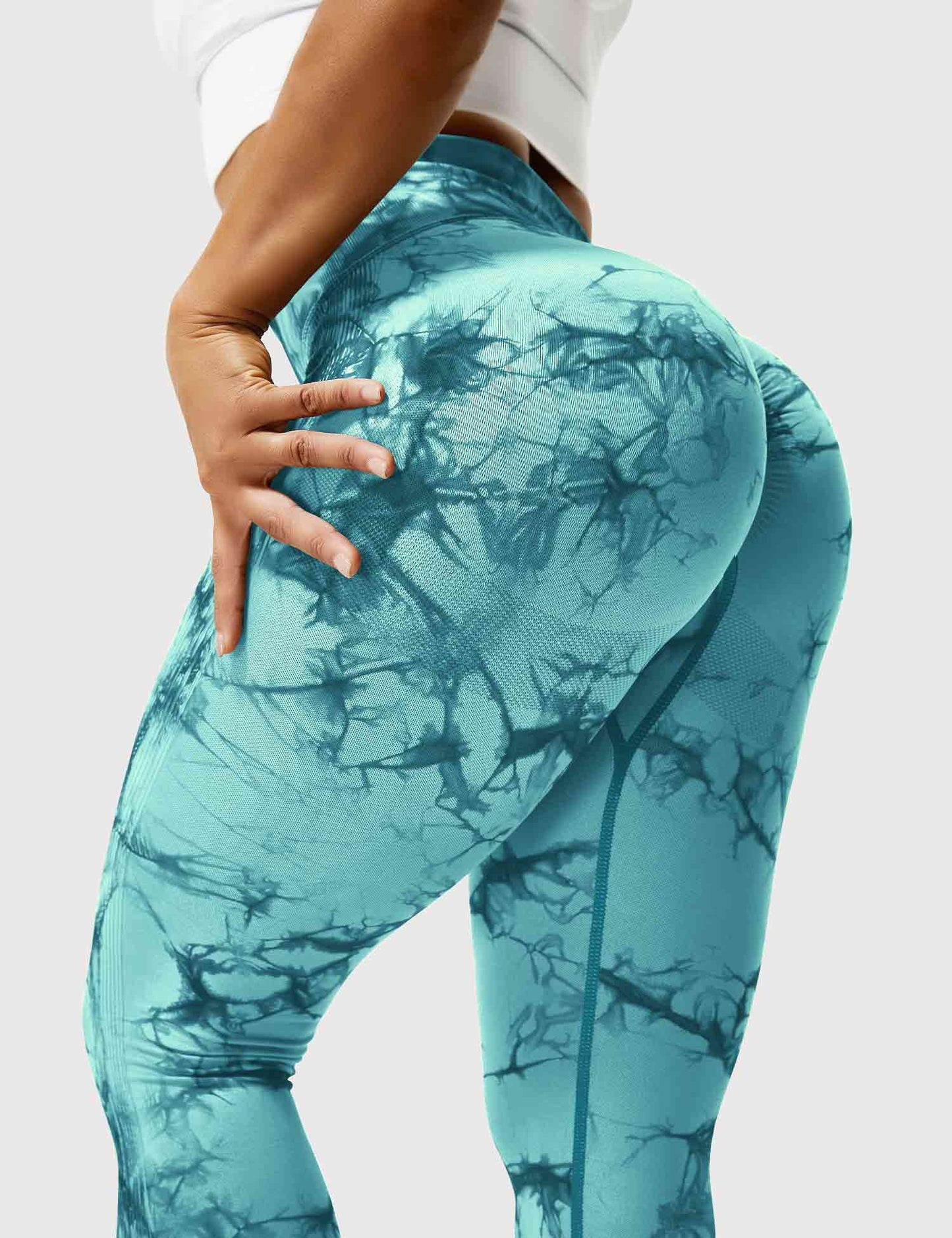 WW | Women's Sports Leggings with High Waist - Opaque, Figure-Shaping & Comfortable