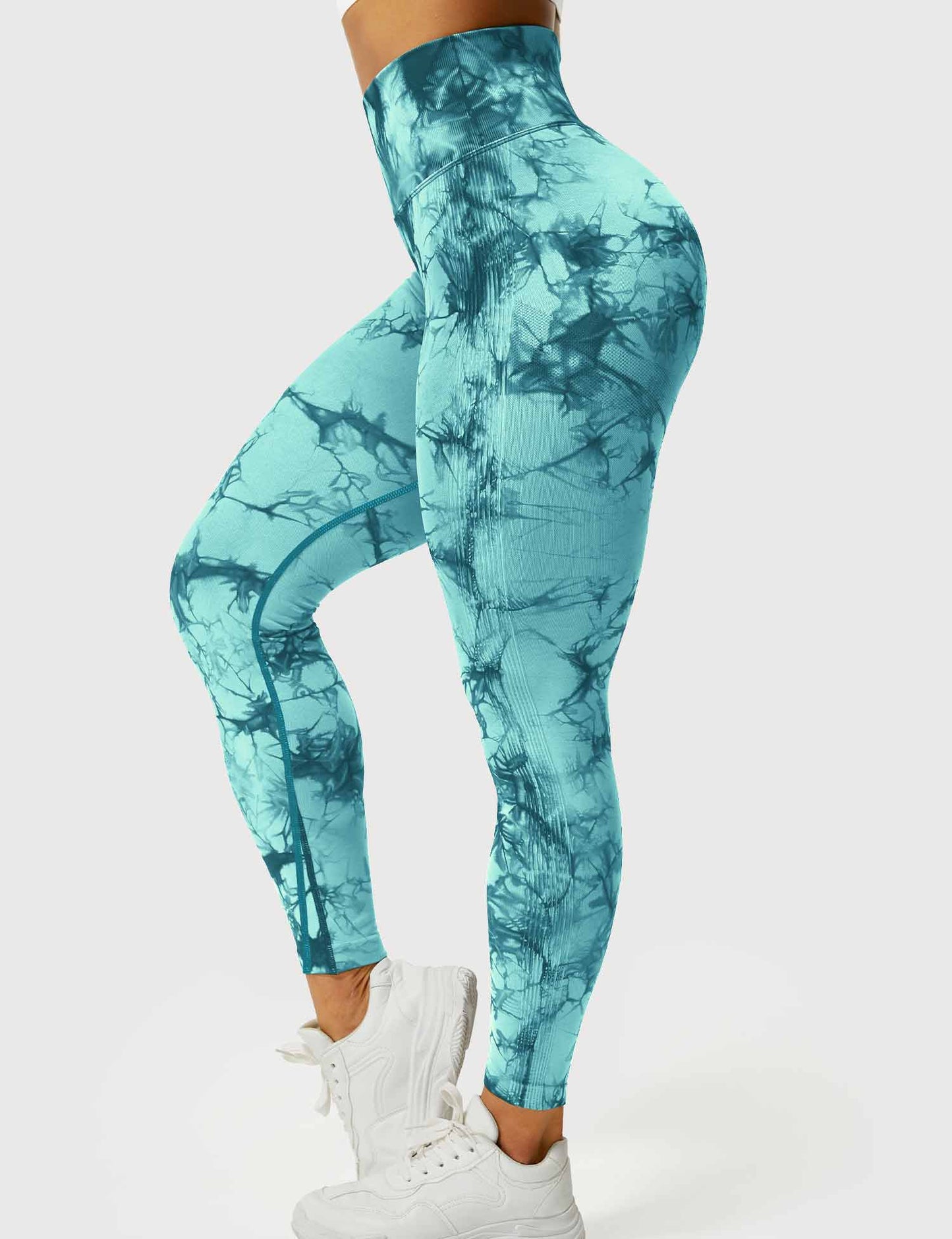 WW | Women's Sports Leggings with High Waist - Opaque, Figure-Shaping & Comfortable