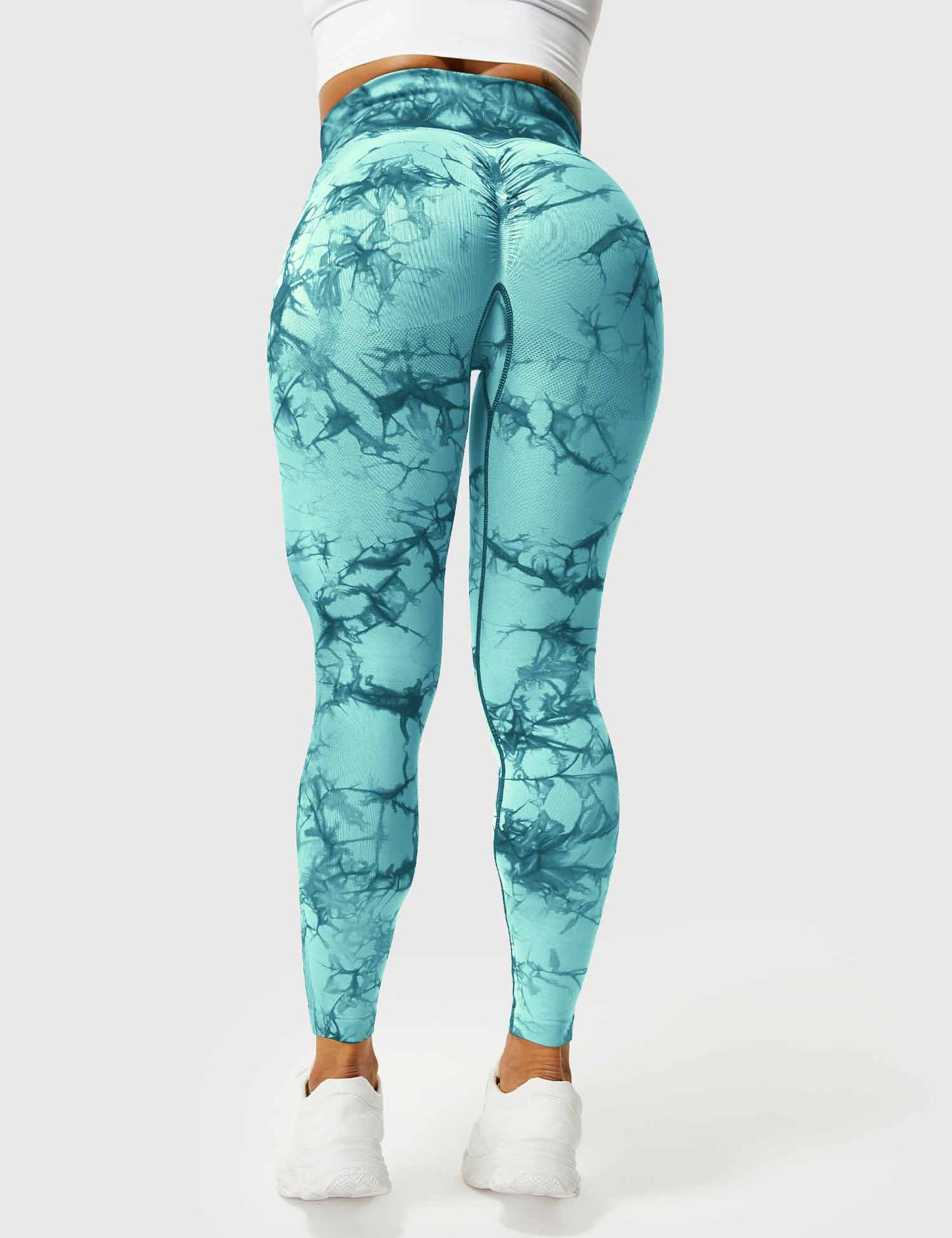 WW | Women's Sports Leggings with High Waist - Opaque, Figure-Shaping & Comfortable