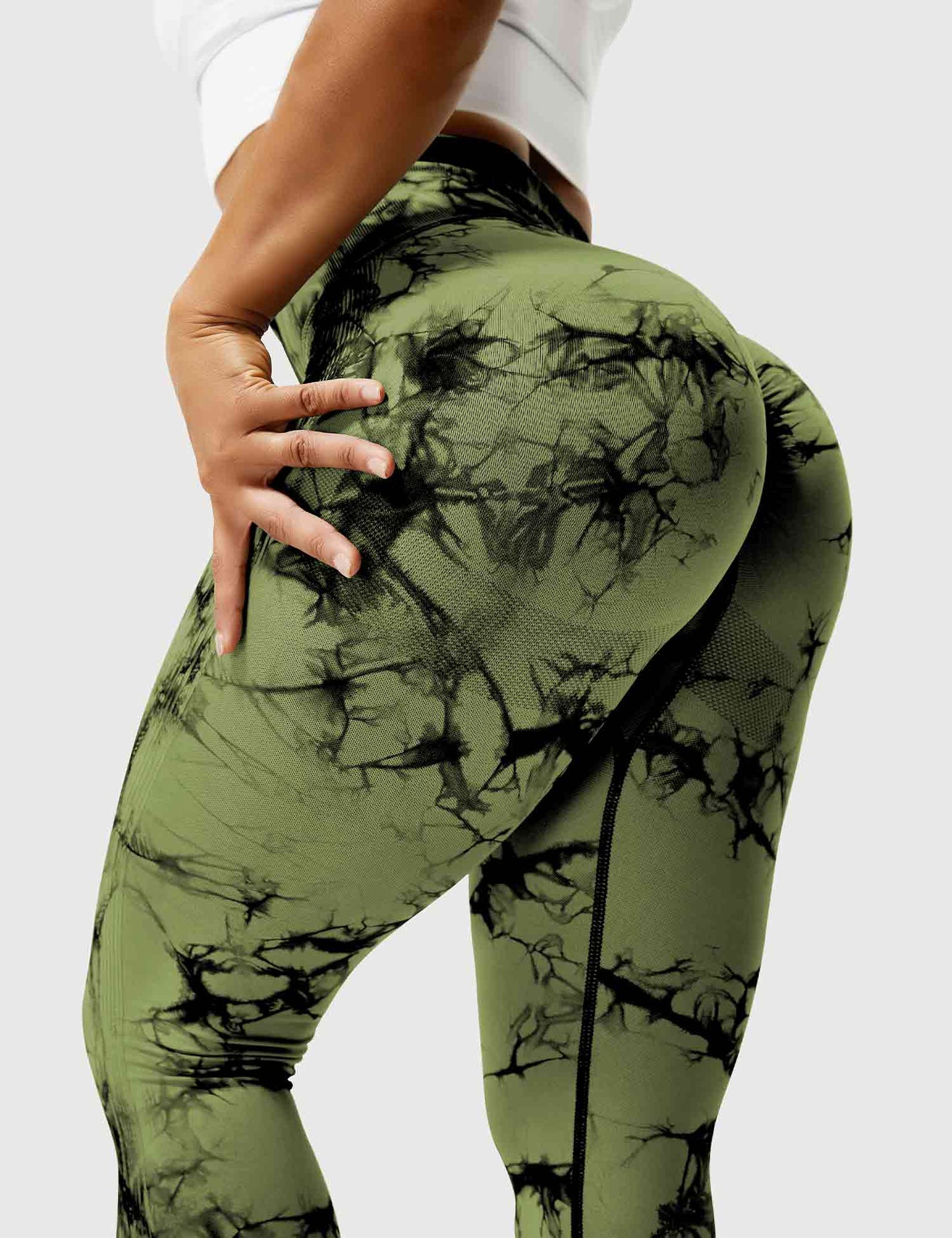 WW | Women's Sports Leggings with High Waist - Opaque, Figure-Shaping & Comfortable