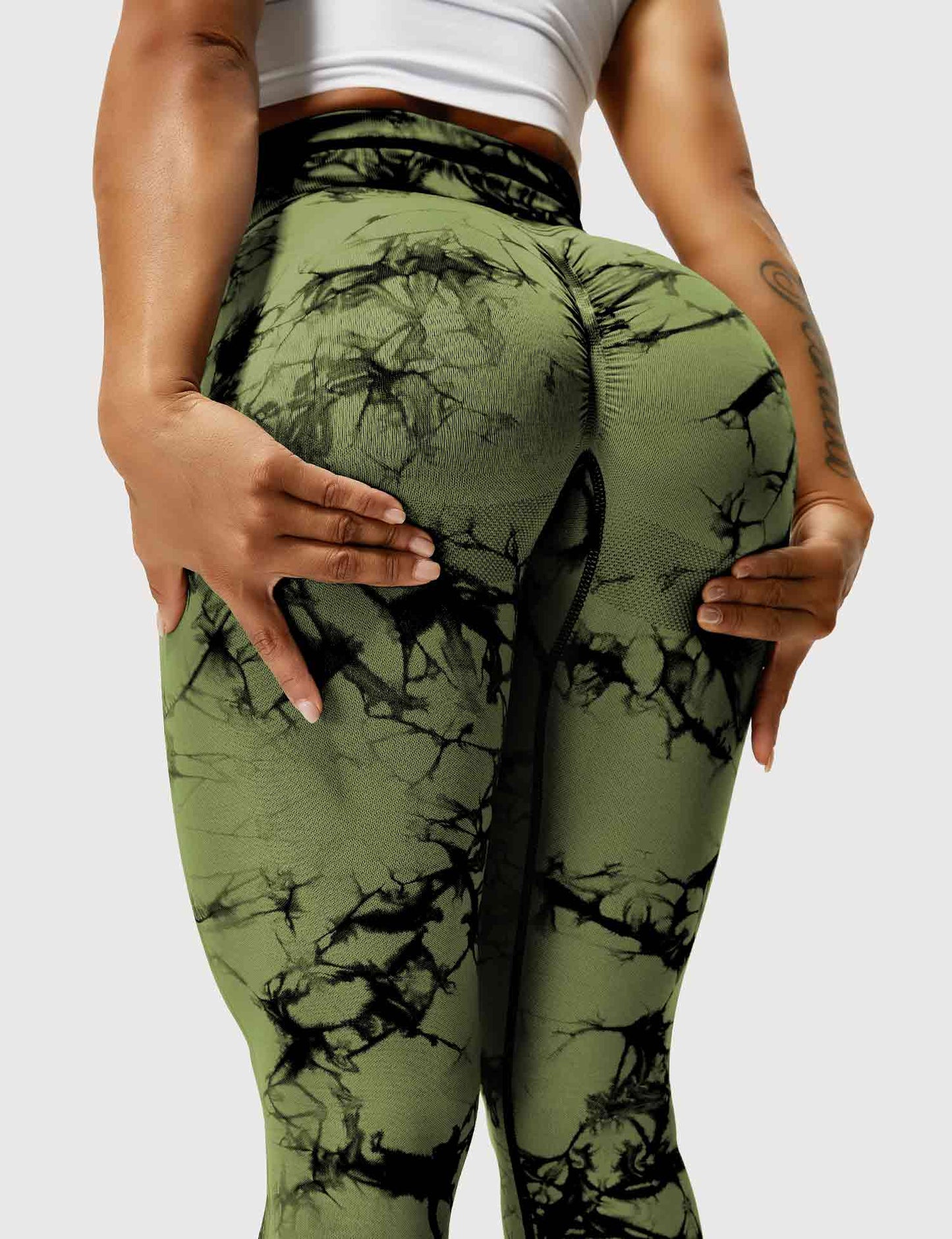 WW | Women's Sports Leggings with High Waist - Opaque, Figure-Shaping & Comfortable