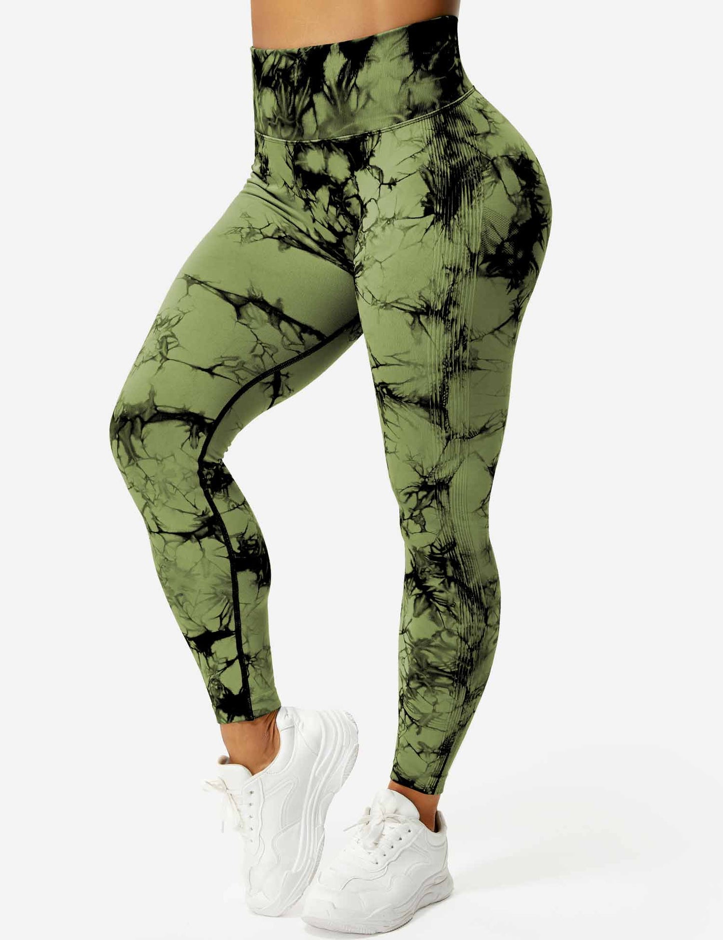 WW | Women's Sports Leggings with High Waist - Opaque, Figure-Shaping & Comfortable