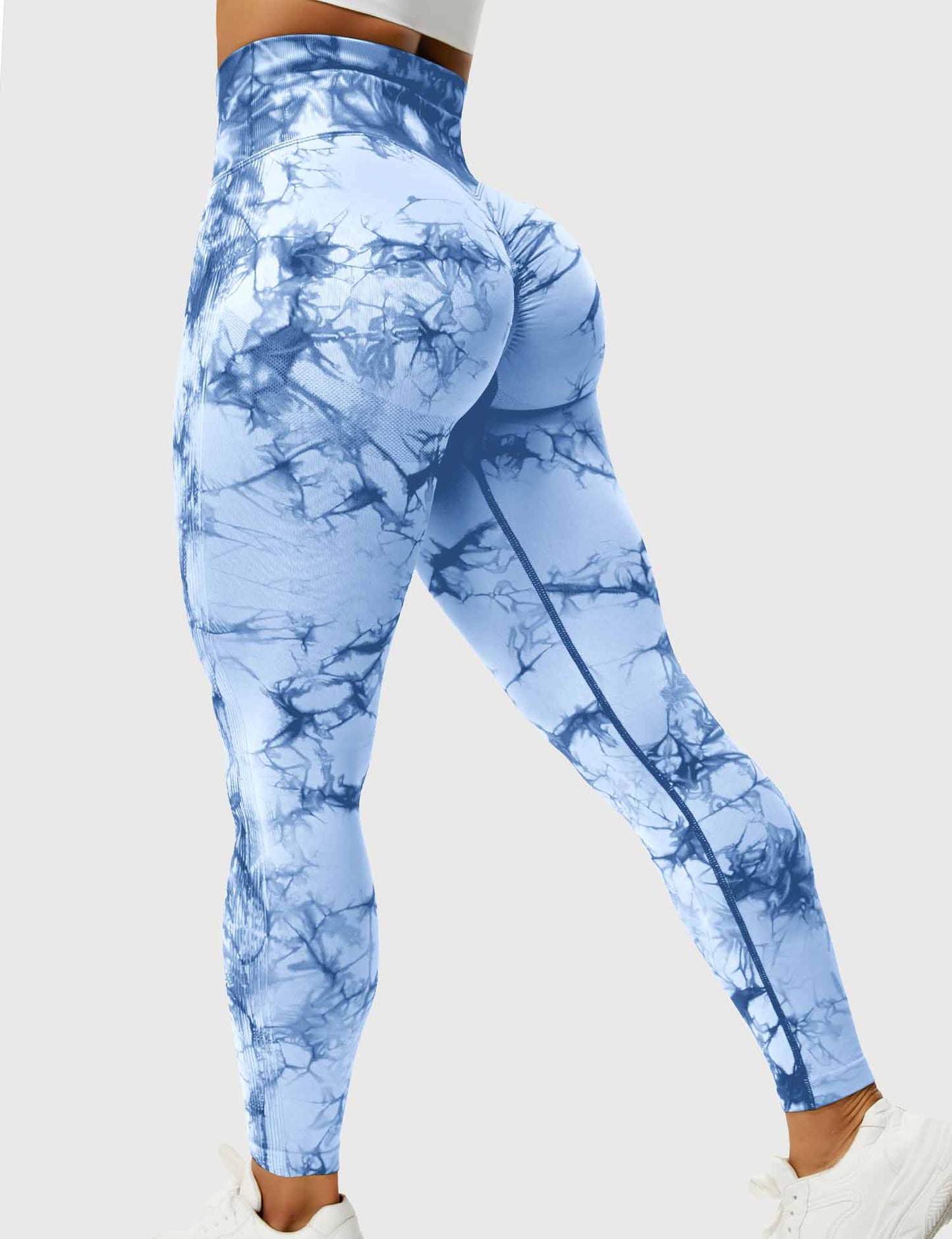 WW | Women's Sports Leggings with High Waist - Opaque, Figure-Shaping & Comfortable