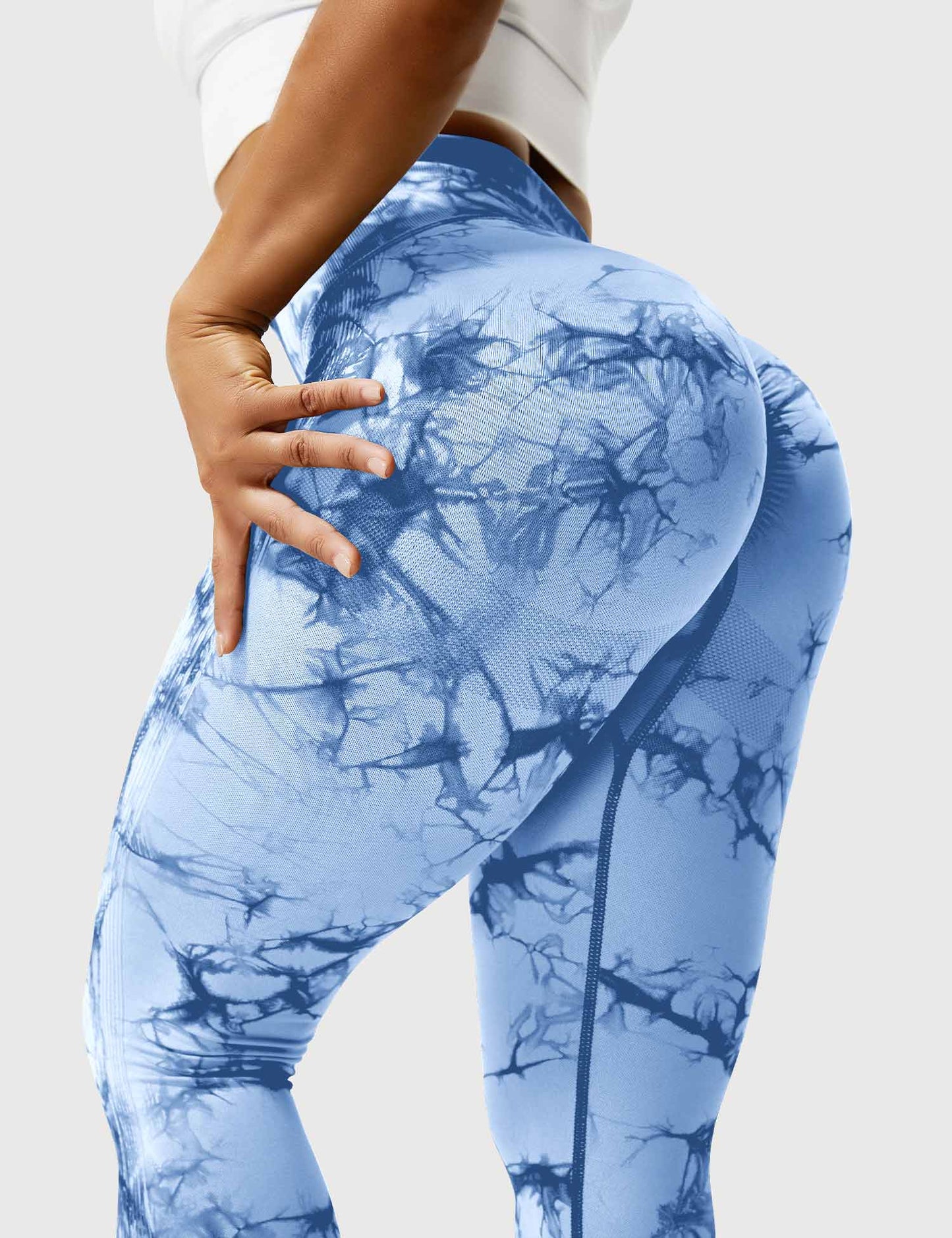 WW | Women's Sports Leggings with High Waist - Opaque, Figure-Shaping & Comfortable