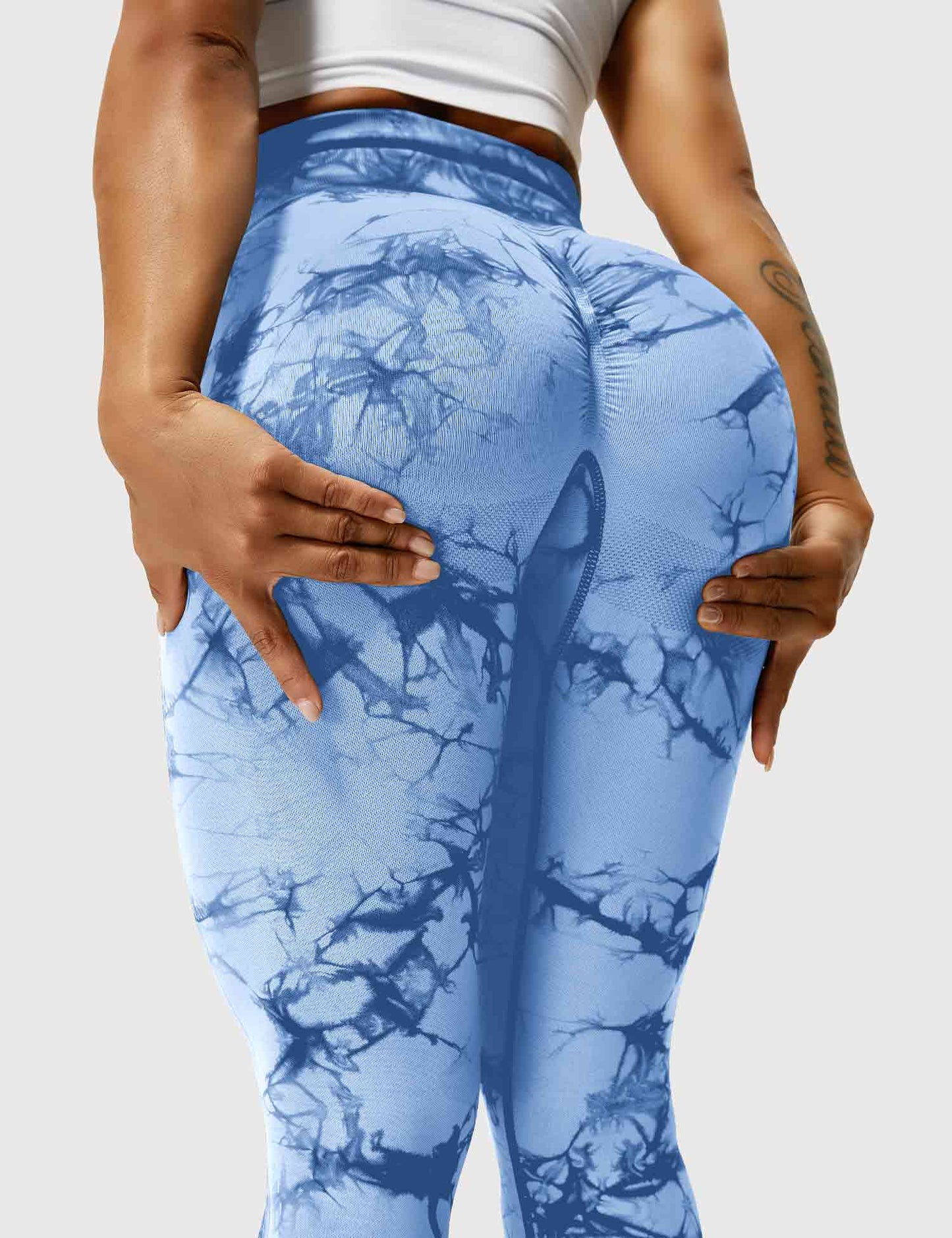 WW | Women's Sports Leggings with High Waist - Opaque, Figure-Shaping & Comfortable
