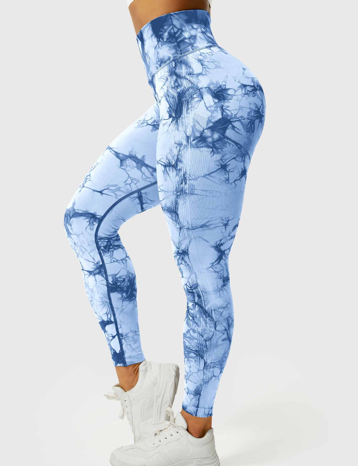 WW | Women's Sports Leggings with High Waist - Opaque, Figure-Shaping & Comfortable