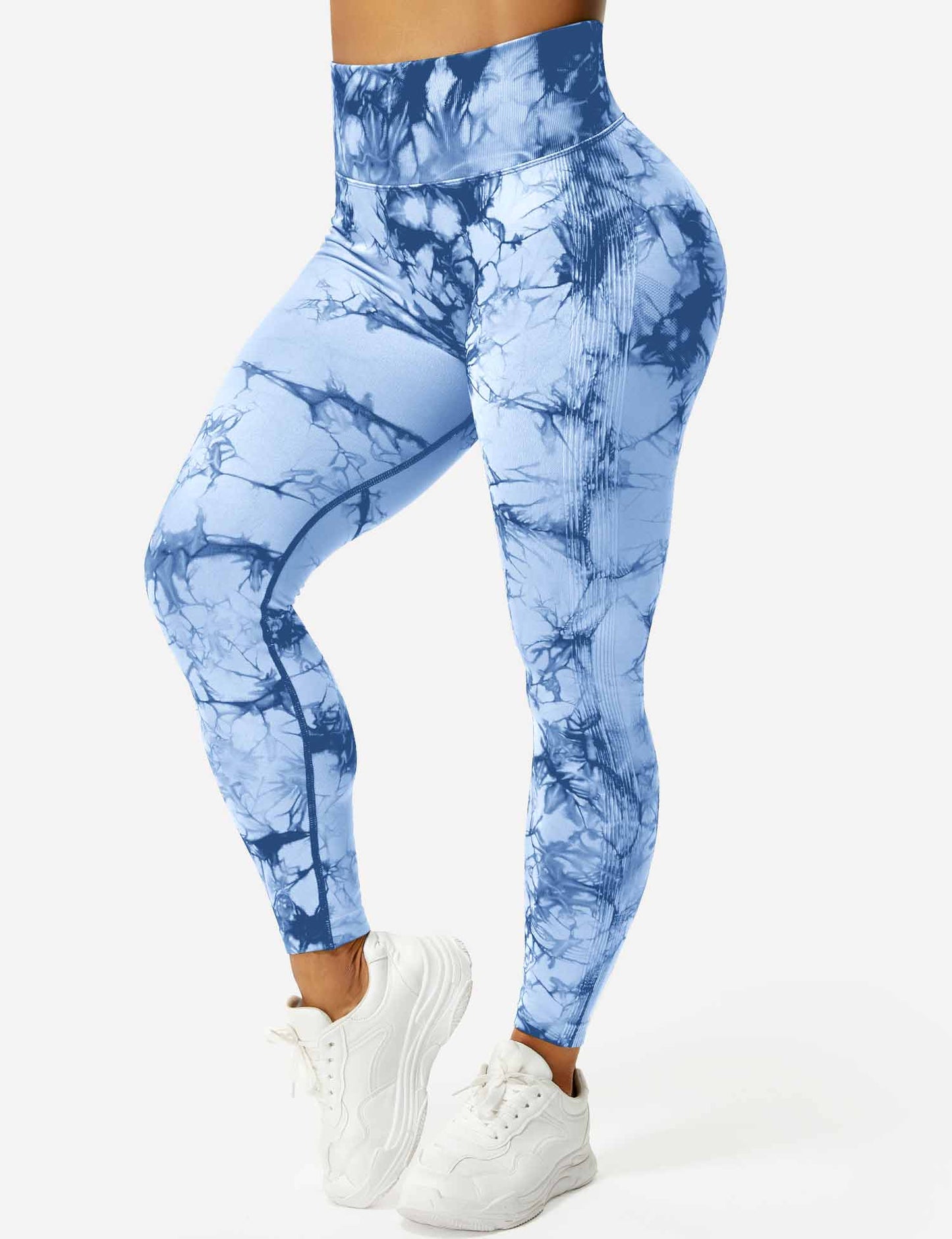 WW | Women's Sports Leggings with High Waist - Opaque, Figure-Shaping & Comfortable
