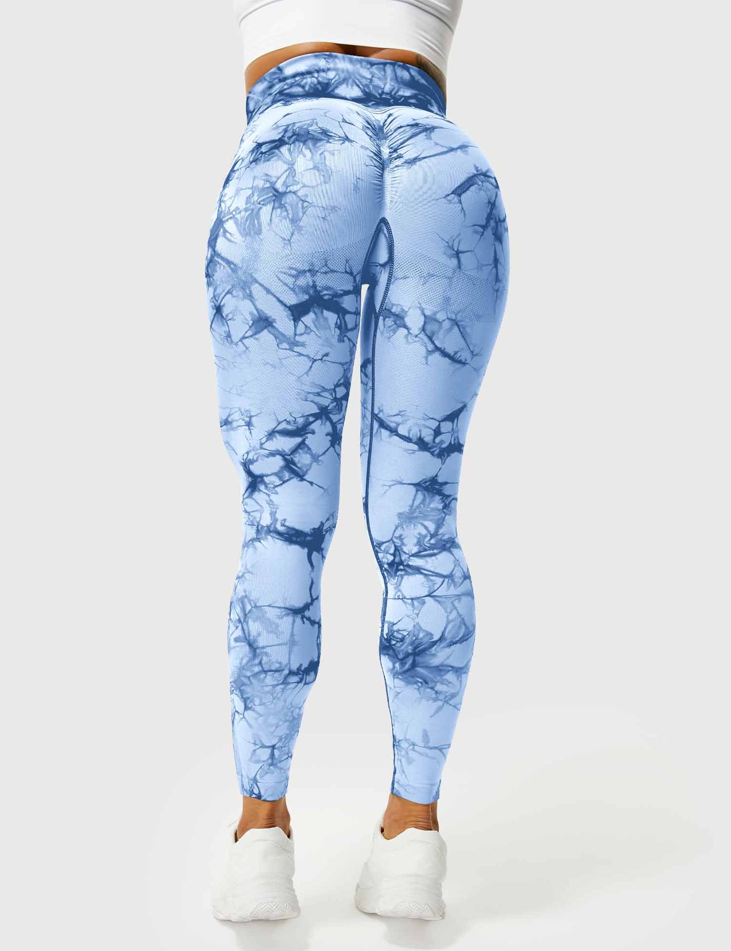 WW | Women's Sports Leggings with High Waist - Opaque, Figure-Shaping & Comfortable