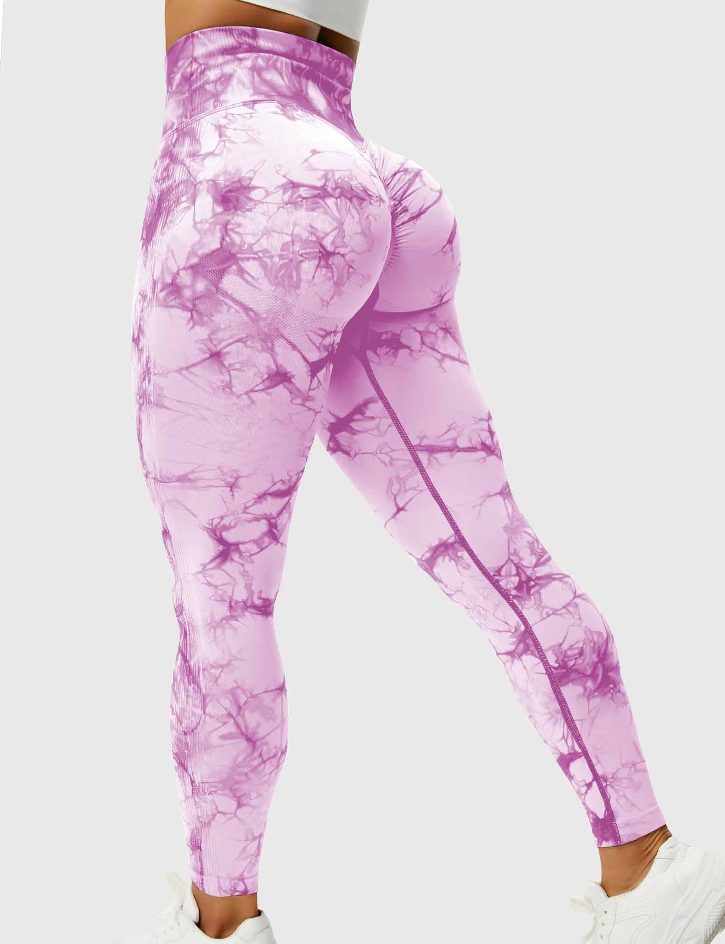 WW | Women's Sports Leggings with High Waist - Opaque, Figure-Shaping & Comfortable