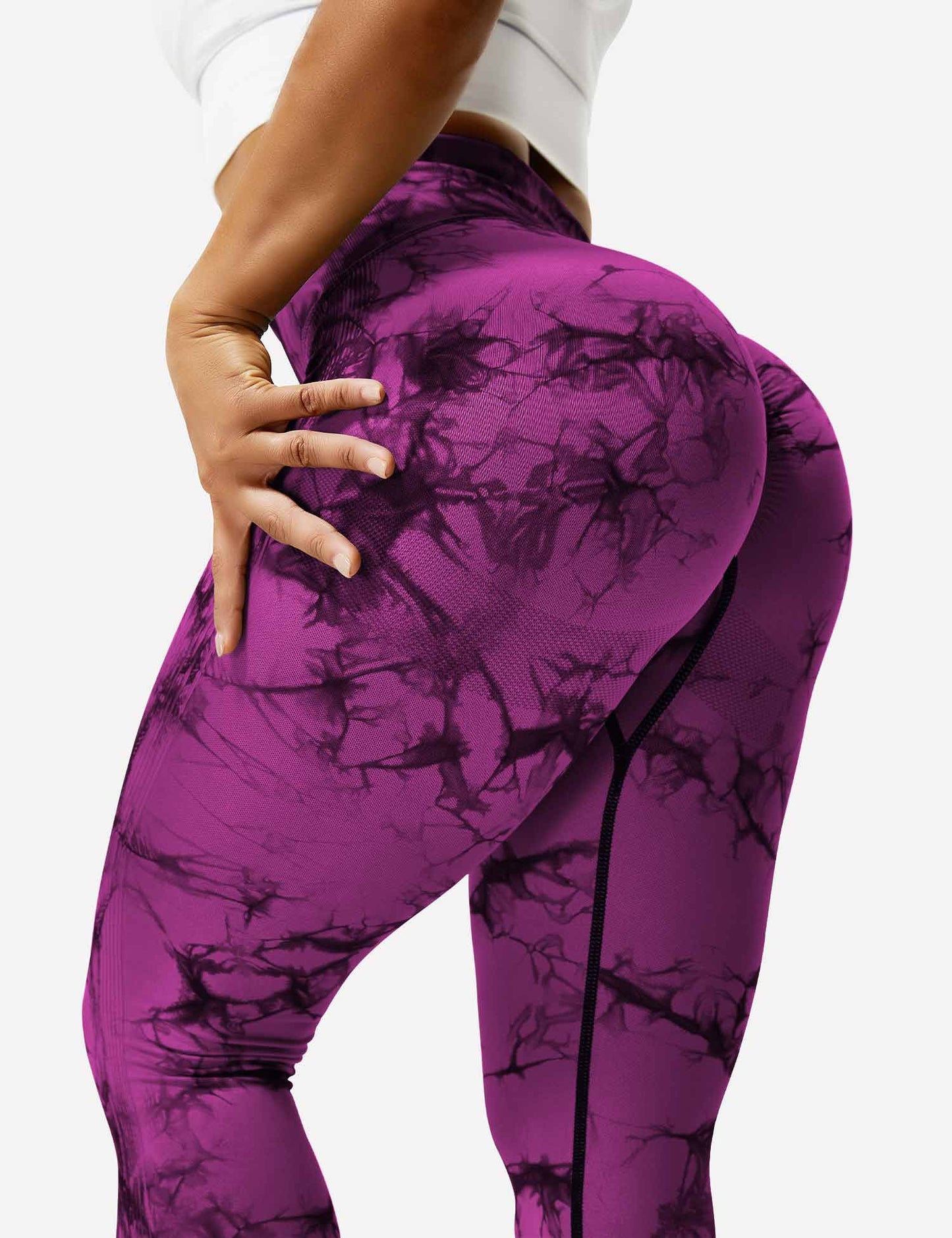 WW | Women's Sports Leggings with High Waist - Opaque, Figure-Shaping & Comfortable