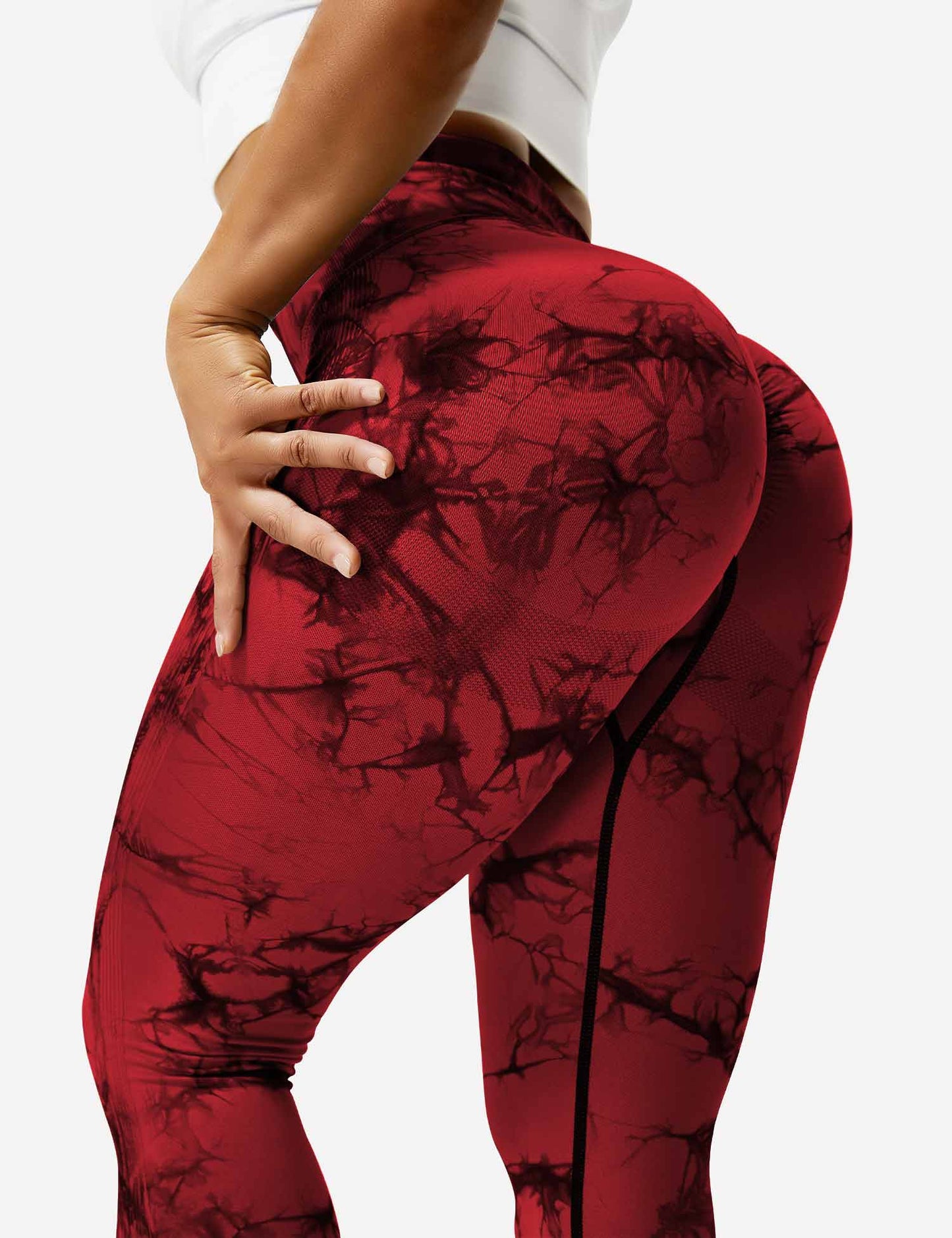 WW | Women's Sports Leggings with High Waist - Opaque, Figure-Shaping & Comfortable