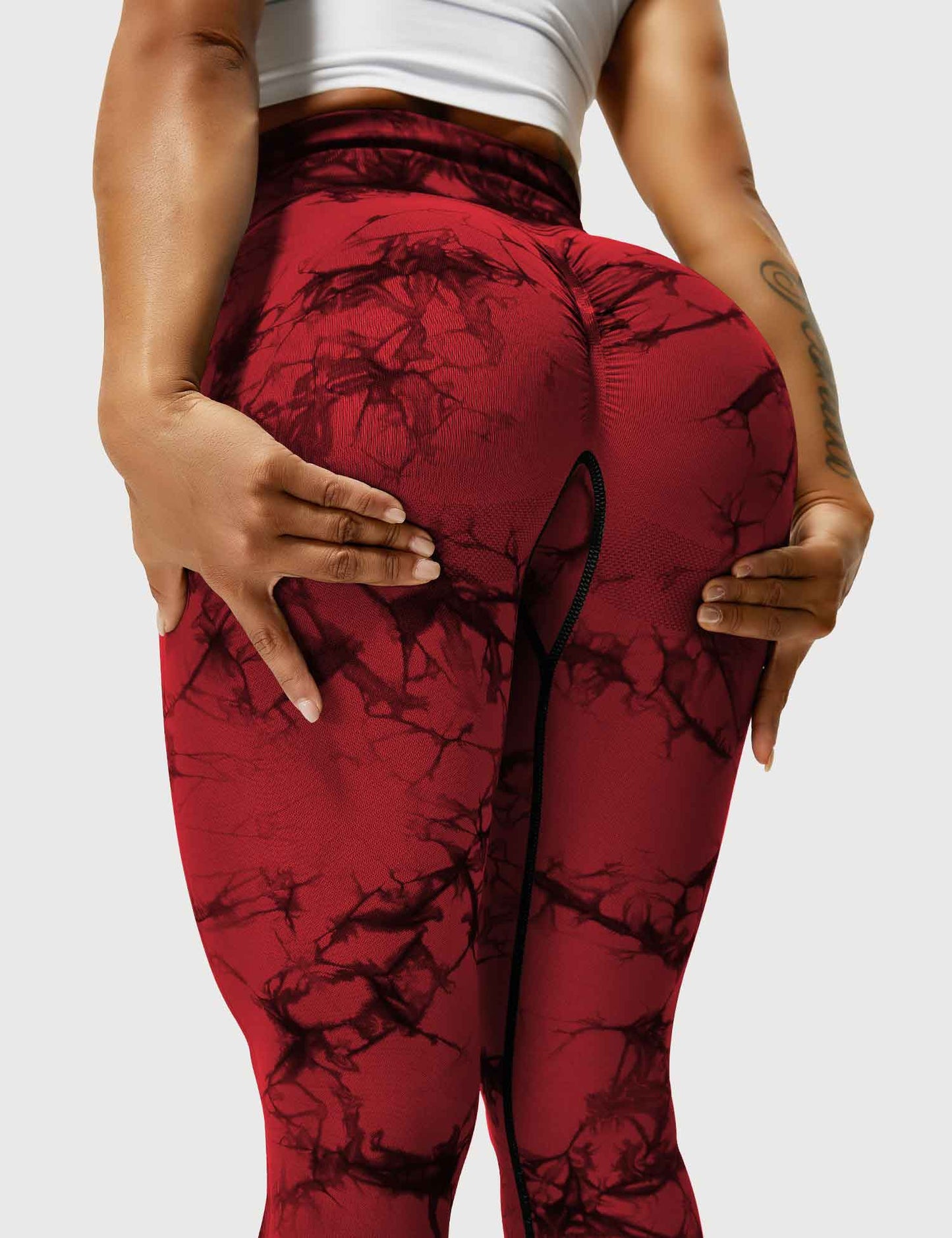 WW | Women's Sports Leggings with High Waist - Opaque, Figure-Shaping & Comfortable