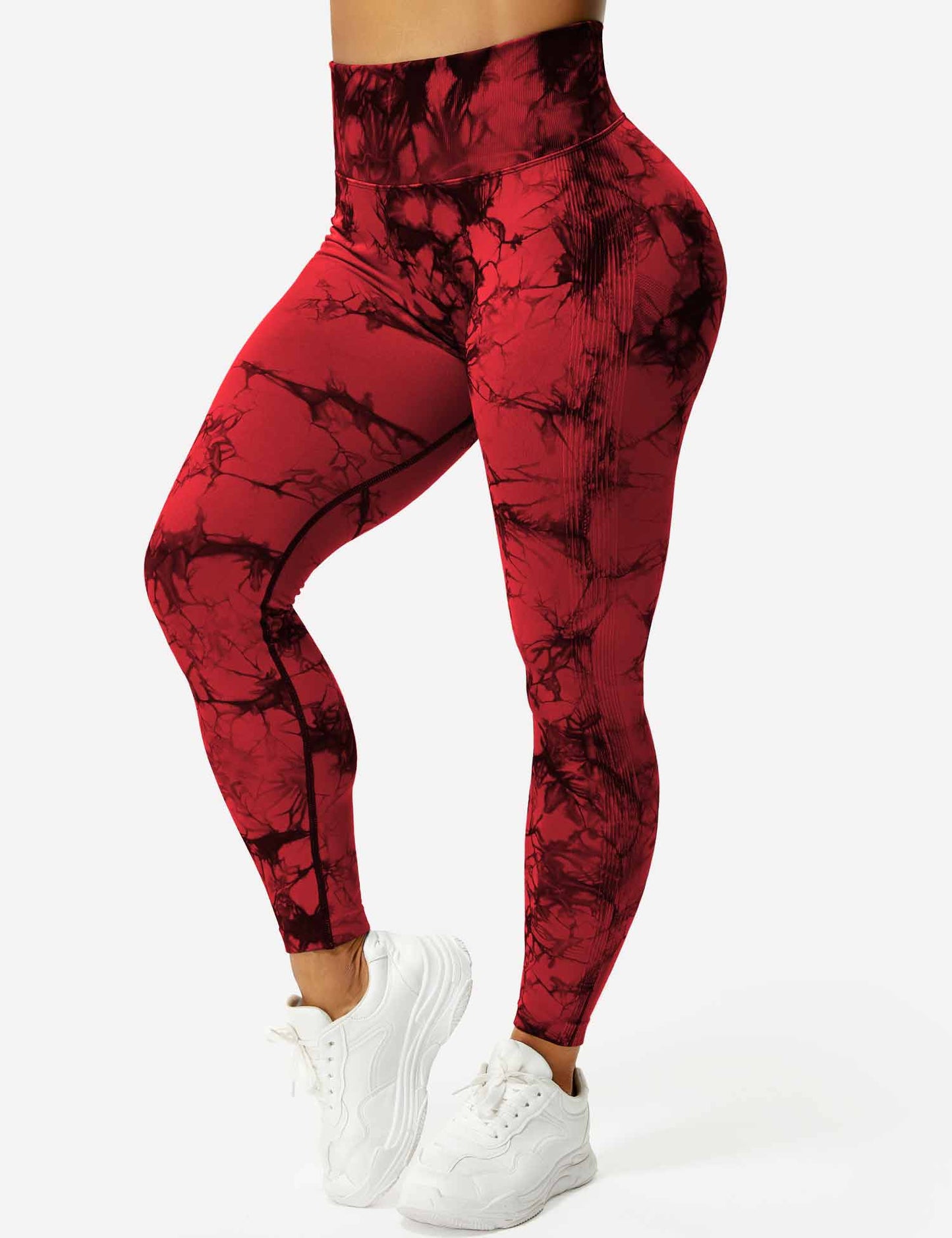WW | Women's Sports Leggings with High Waist - Opaque, Figure-Shaping & Comfortable