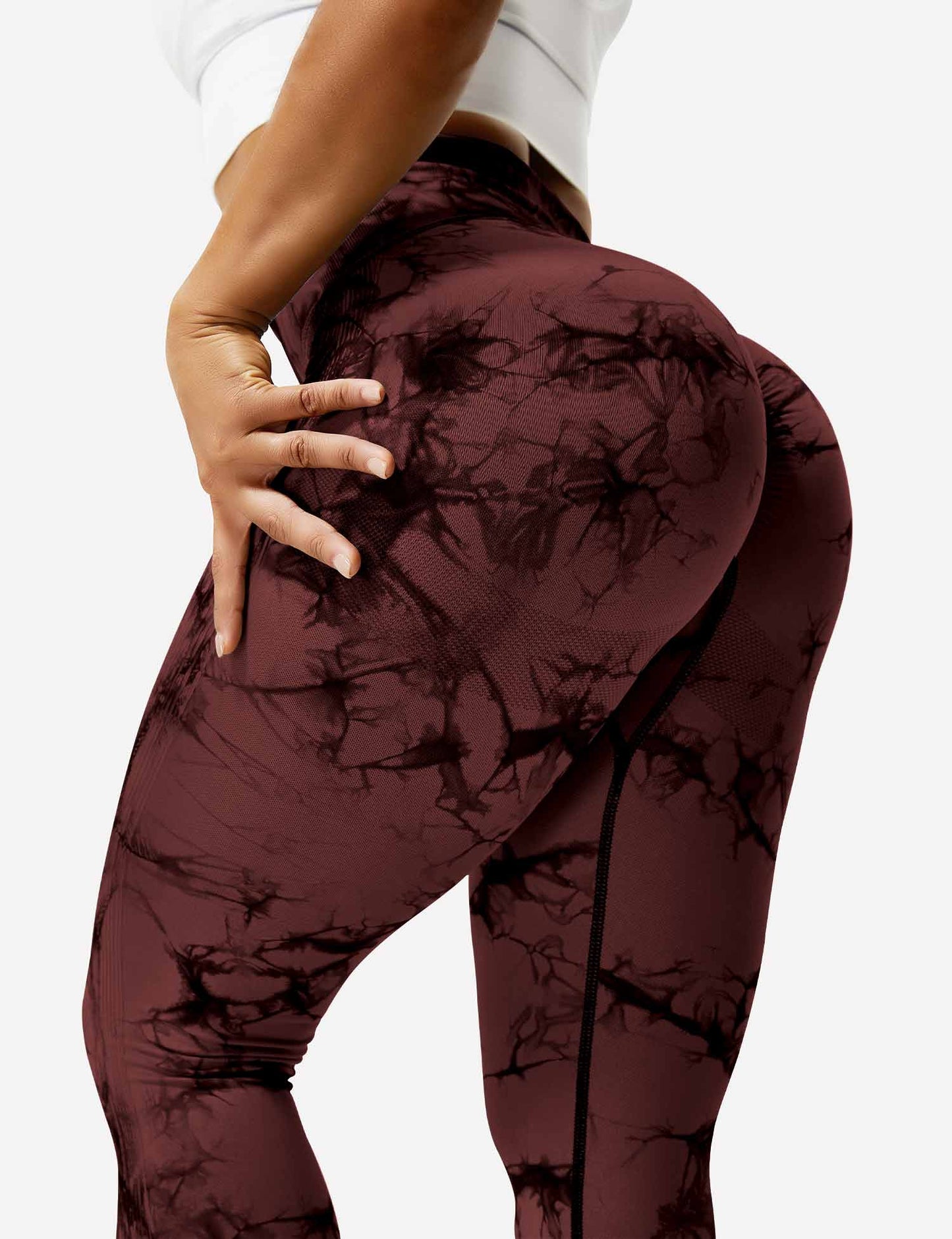 WW | Women's Sports Leggings with High Waist - Opaque, Figure-Shaping & Comfortable