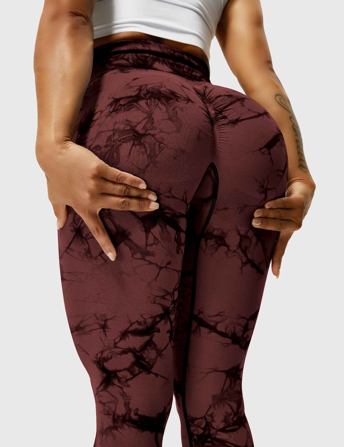 WW | Women's Sports Leggings with High Waist - Opaque, Figure-Shaping & Comfortable