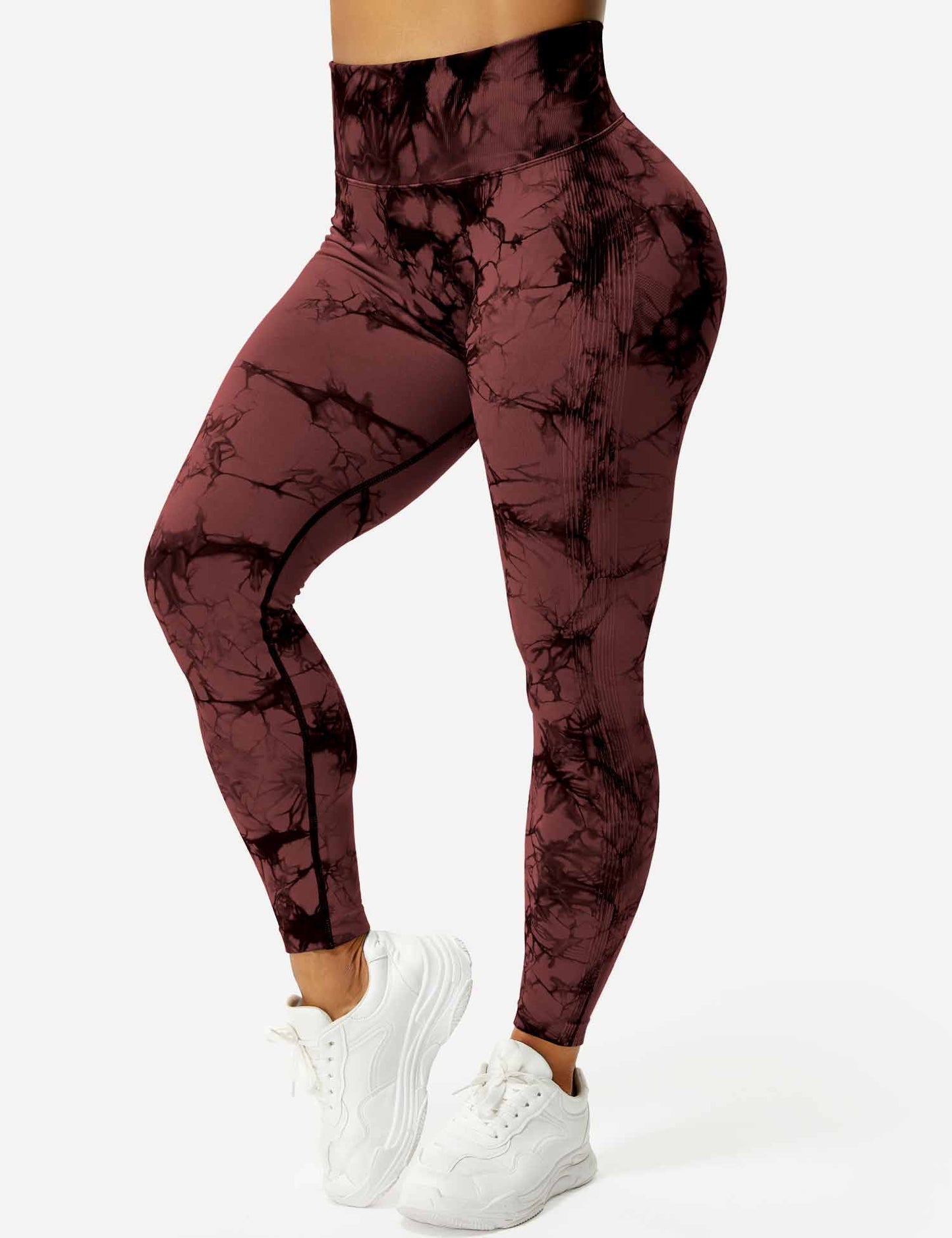 WW | Women's Sports Leggings with High Waist - Opaque, Figure-Shaping & Comfortable
