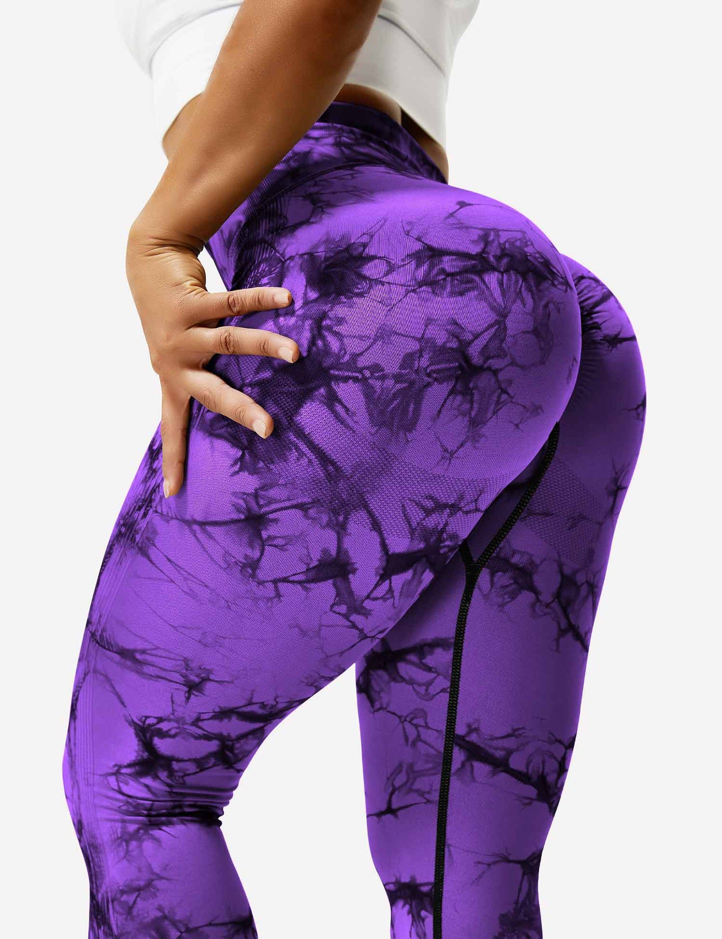 WW | Women's Sports Leggings with High Waist - Opaque, Figure-Shaping & Comfortable