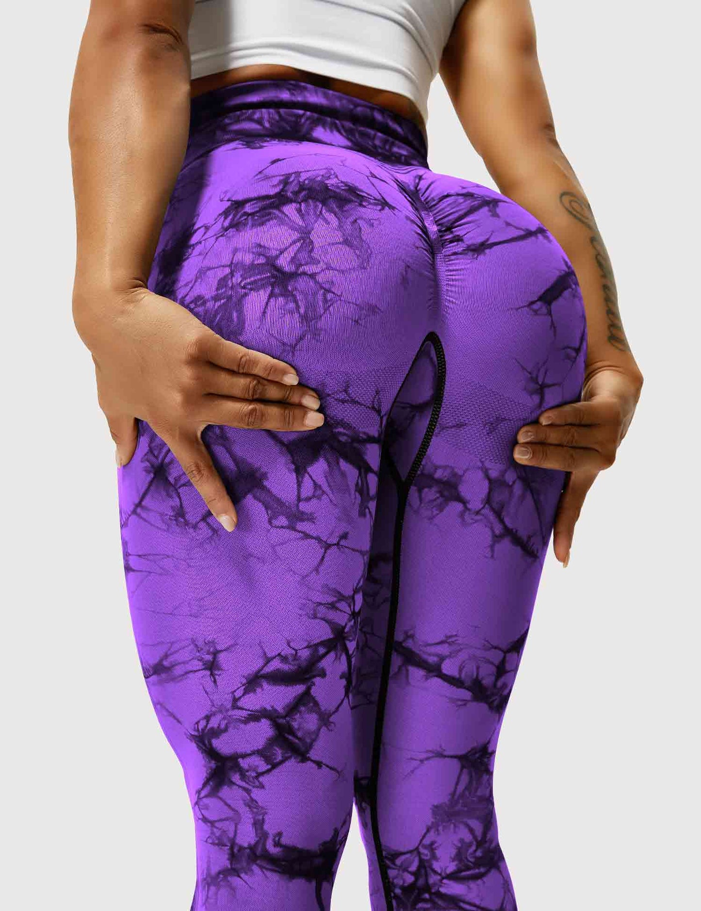 WW | Women's Sports Leggings with High Waist - Opaque, Figure-Shaping & Comfortable