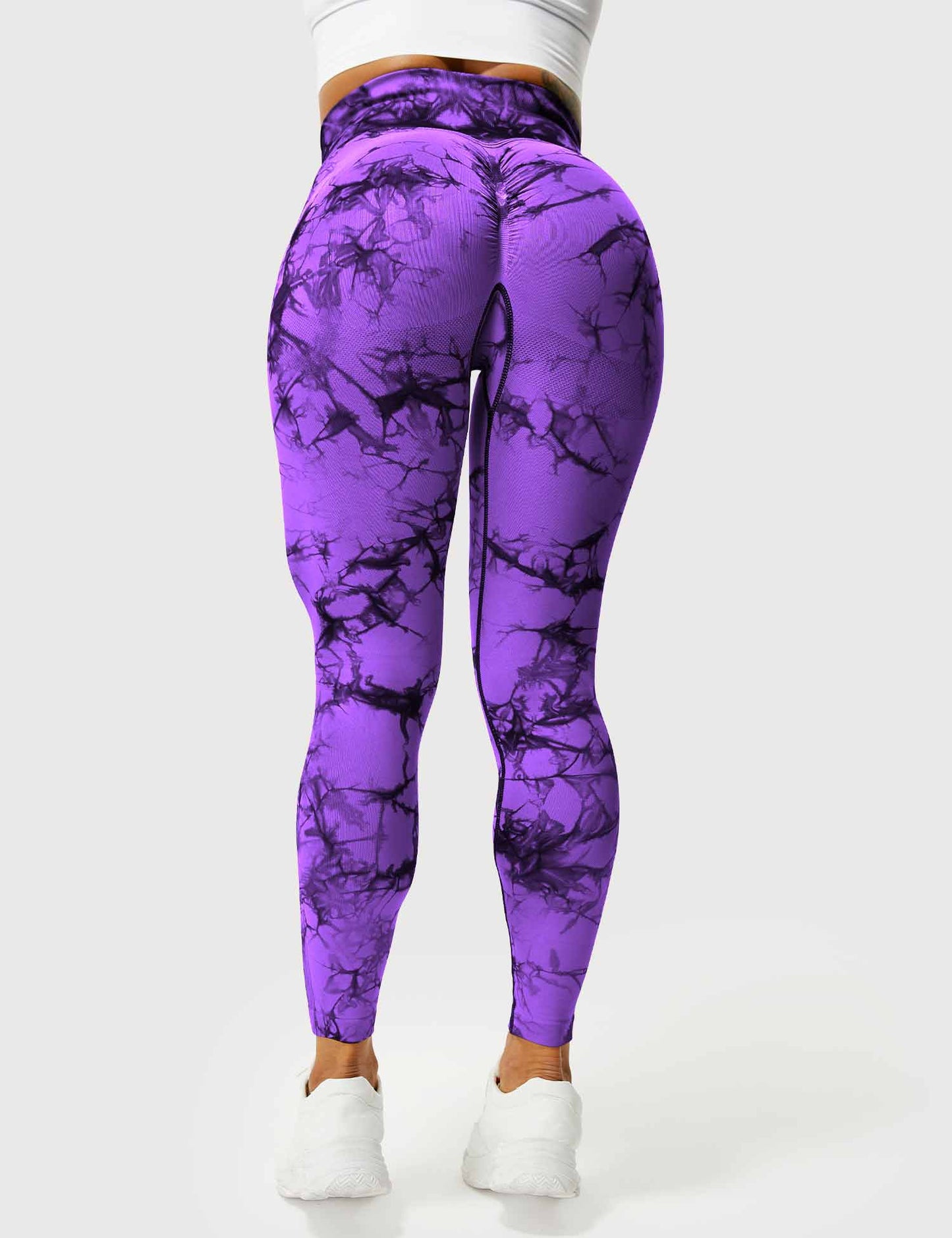 WW | Women's Sports Leggings with High Waist - Opaque, Figure-Shaping & Comfortable
