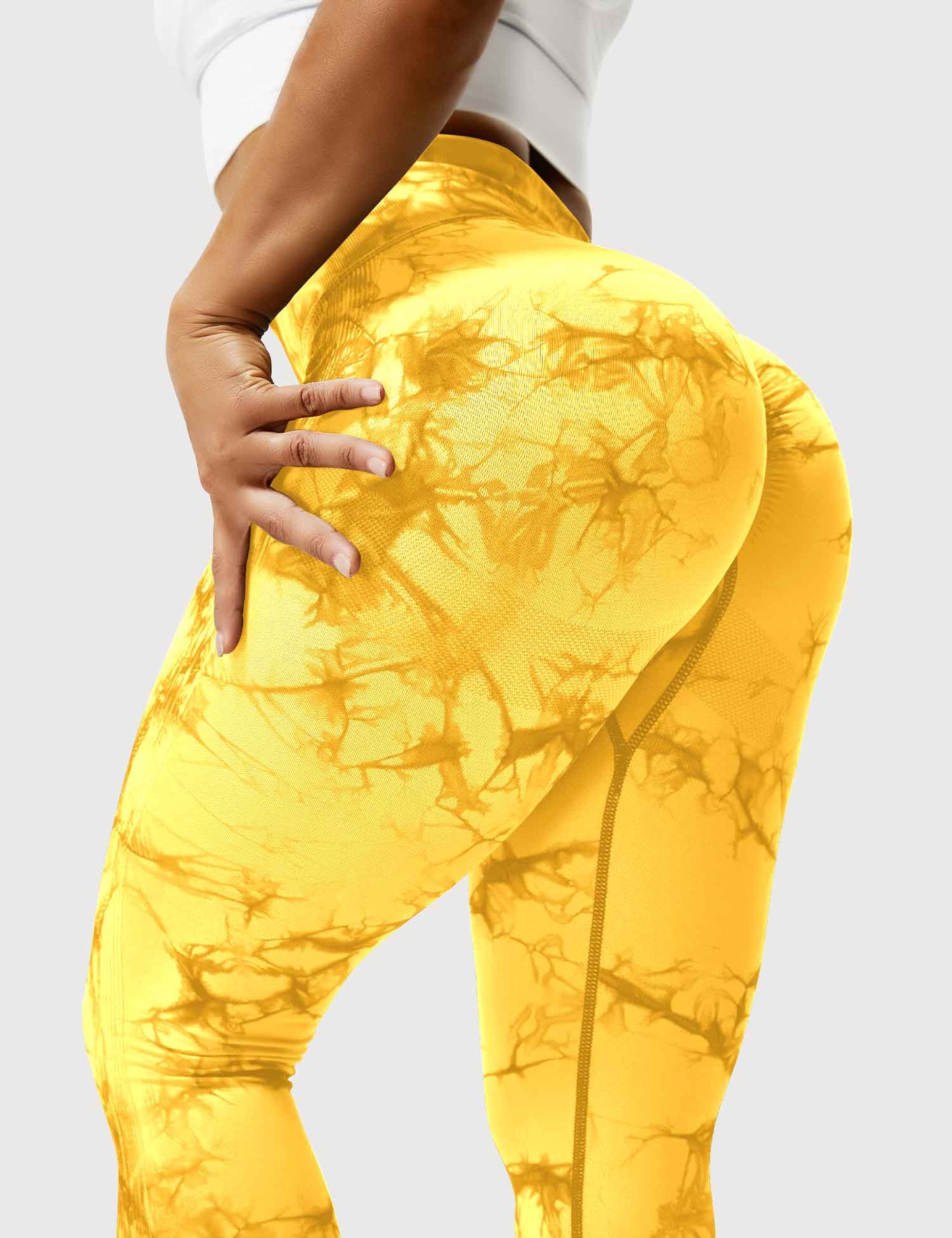 WW | Women's Sports Leggings with High Waist - Opaque, Figure-Shaping & Comfortable