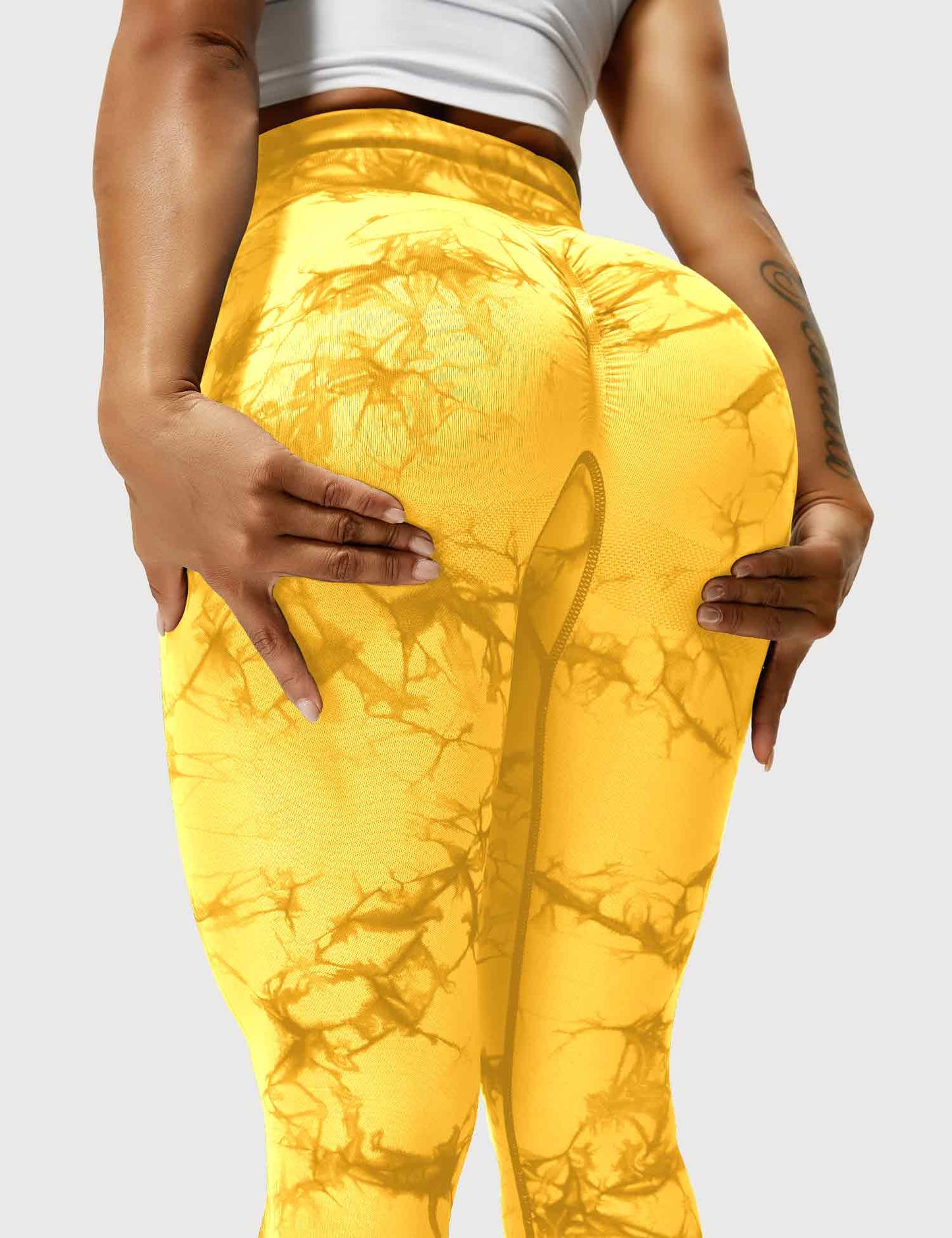 WW | Women's Sports Leggings with High Waist - Opaque, Figure-Shaping & Comfortable