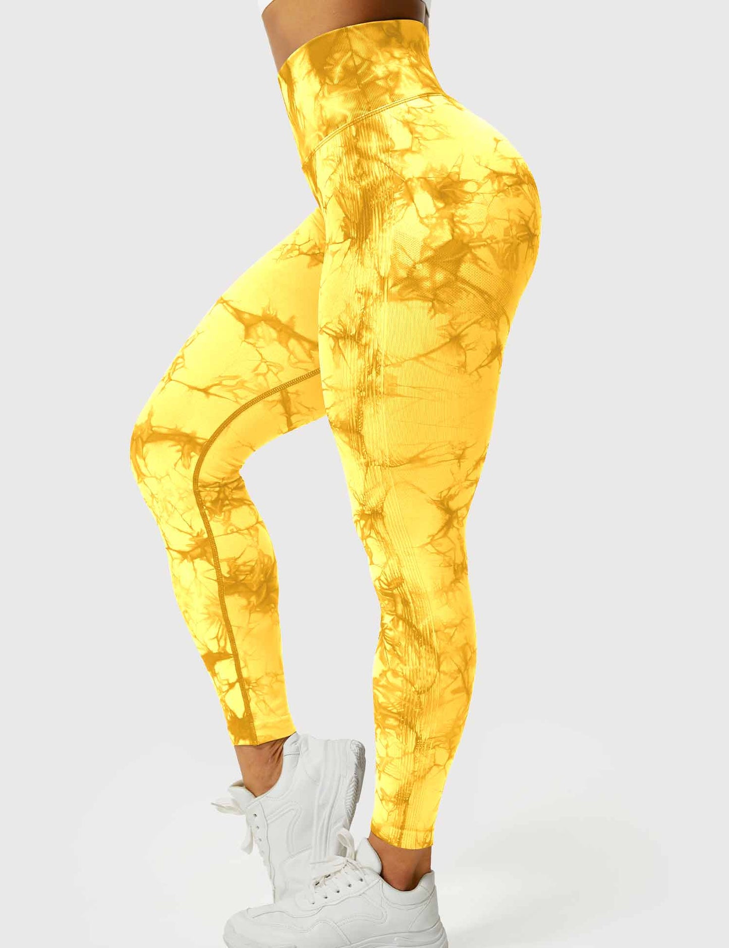 WW | Women's Sports Leggings with High Waist - Opaque, Figure-Shaping & Comfortable