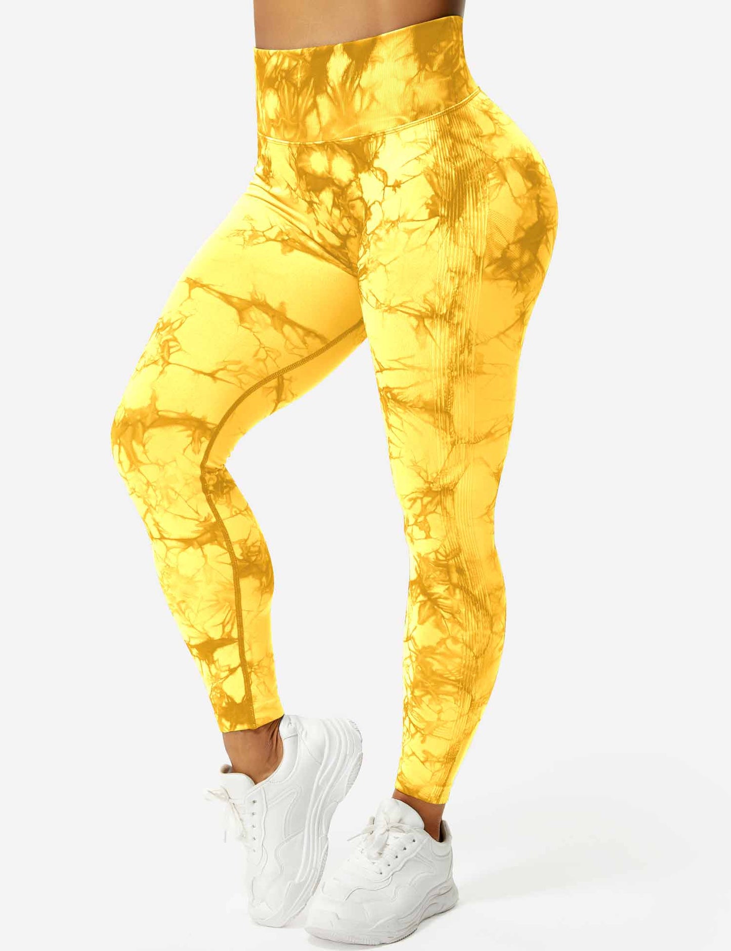 WW | Women's Sports Leggings with High Waist - Opaque, Figure-Shaping & Comfortable